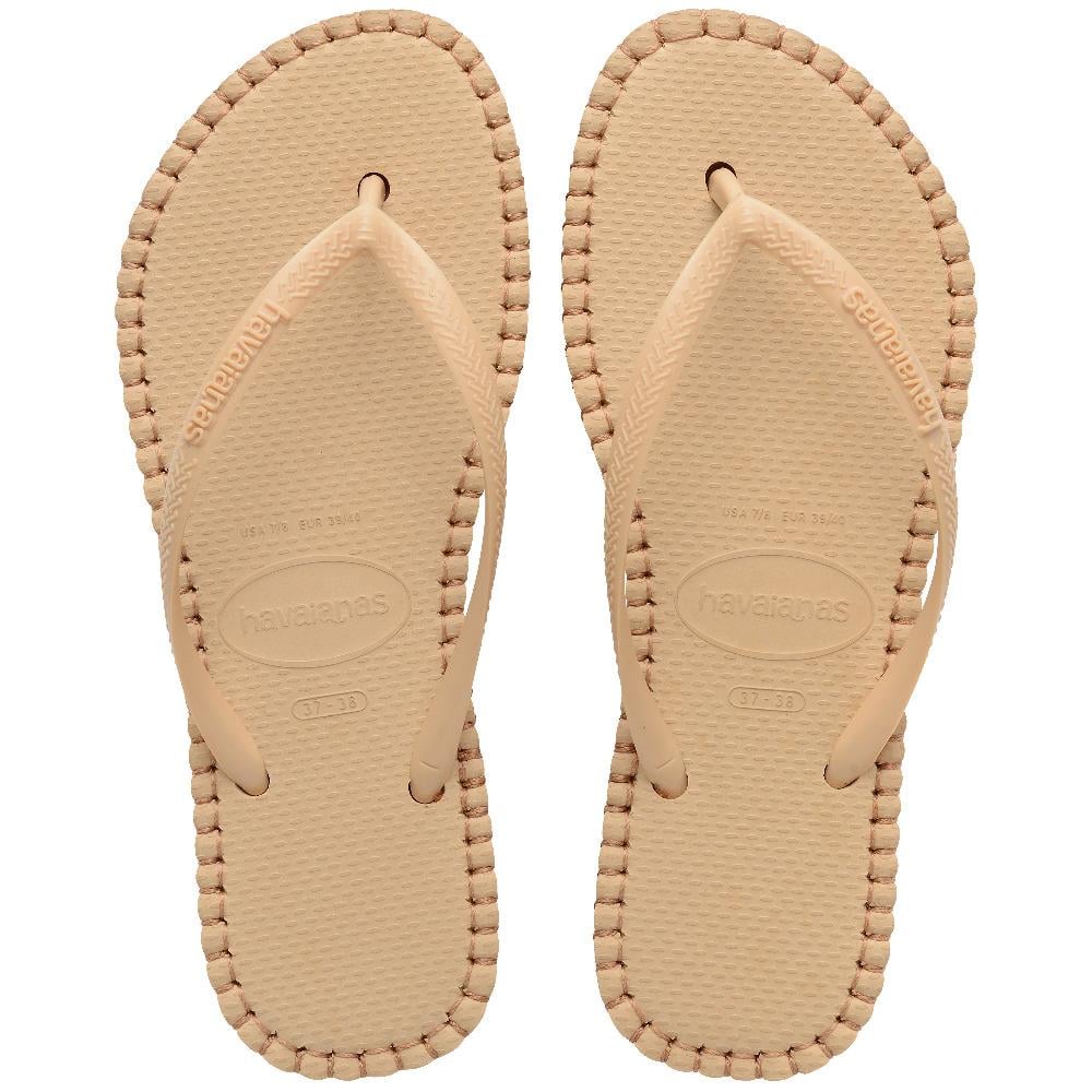 Havaianas Parmakarası Terlik Slim Flatform Loop Golden