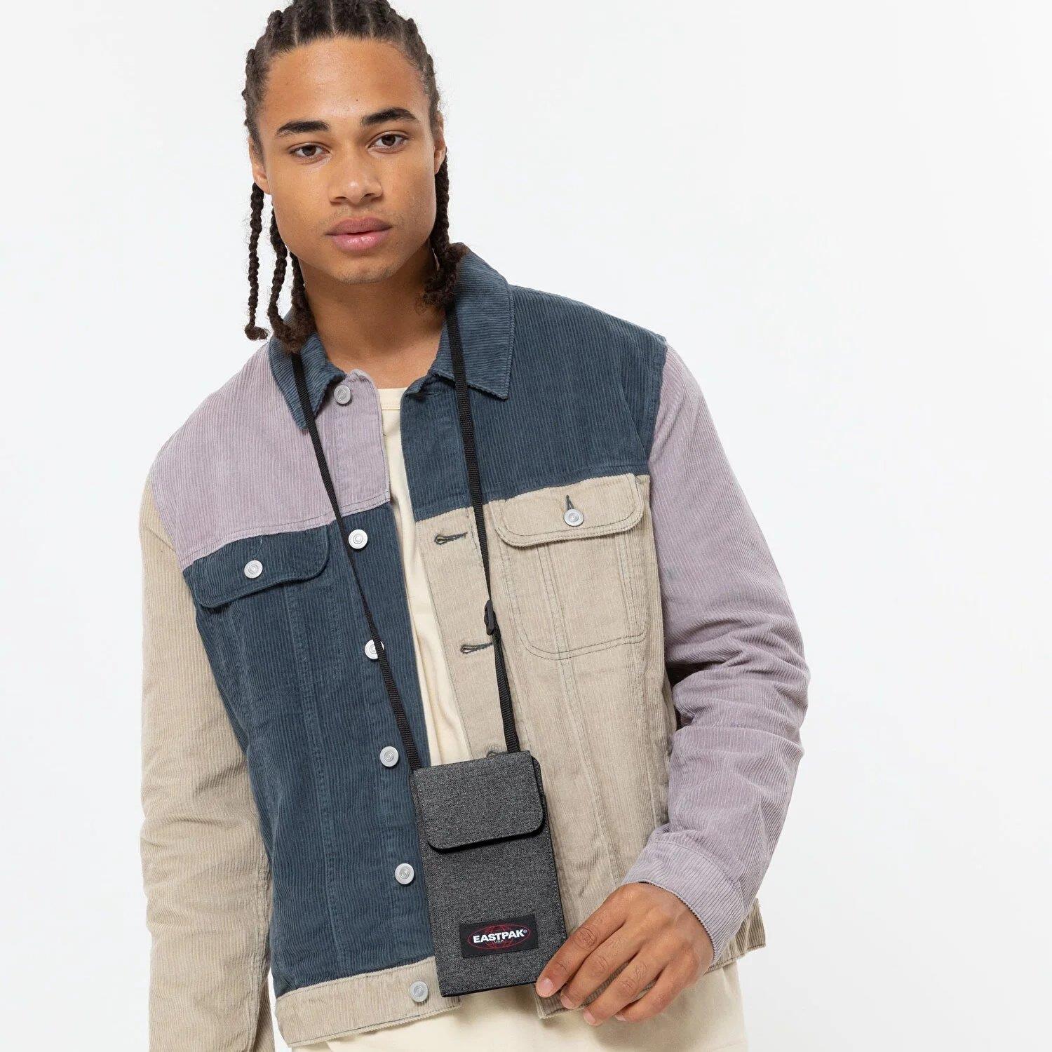 Eastpak Askılı Mini Çanta Daller Pouch Black Denim