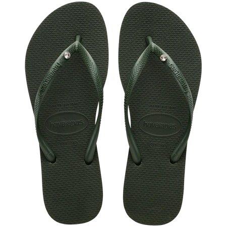 Havaianas Terlik Slim Crystal SW II Olive Green