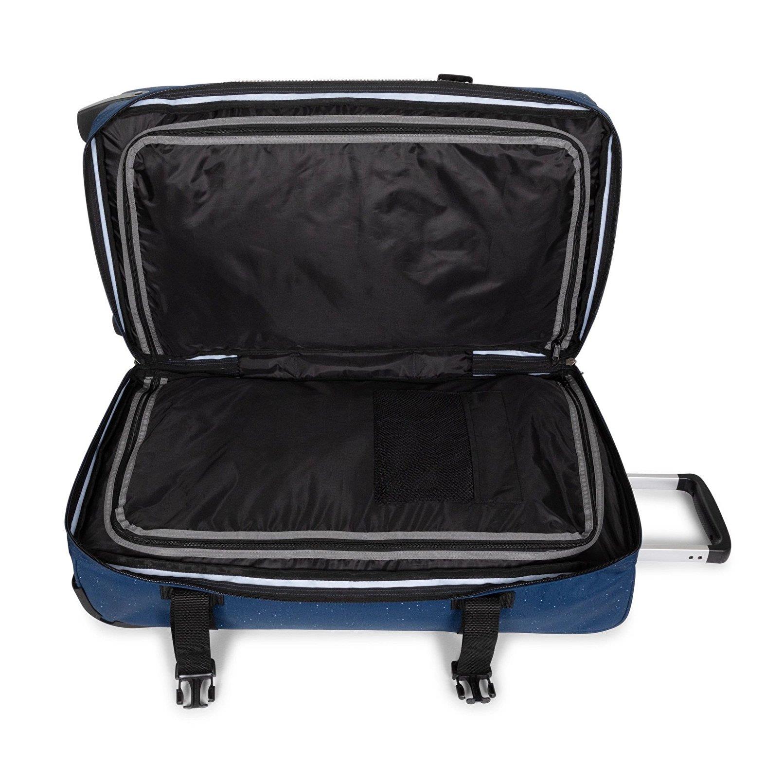 Eastpak 2 Tekerlekli Bavul, Valiz TRANSITR L SW STARS NAVY
