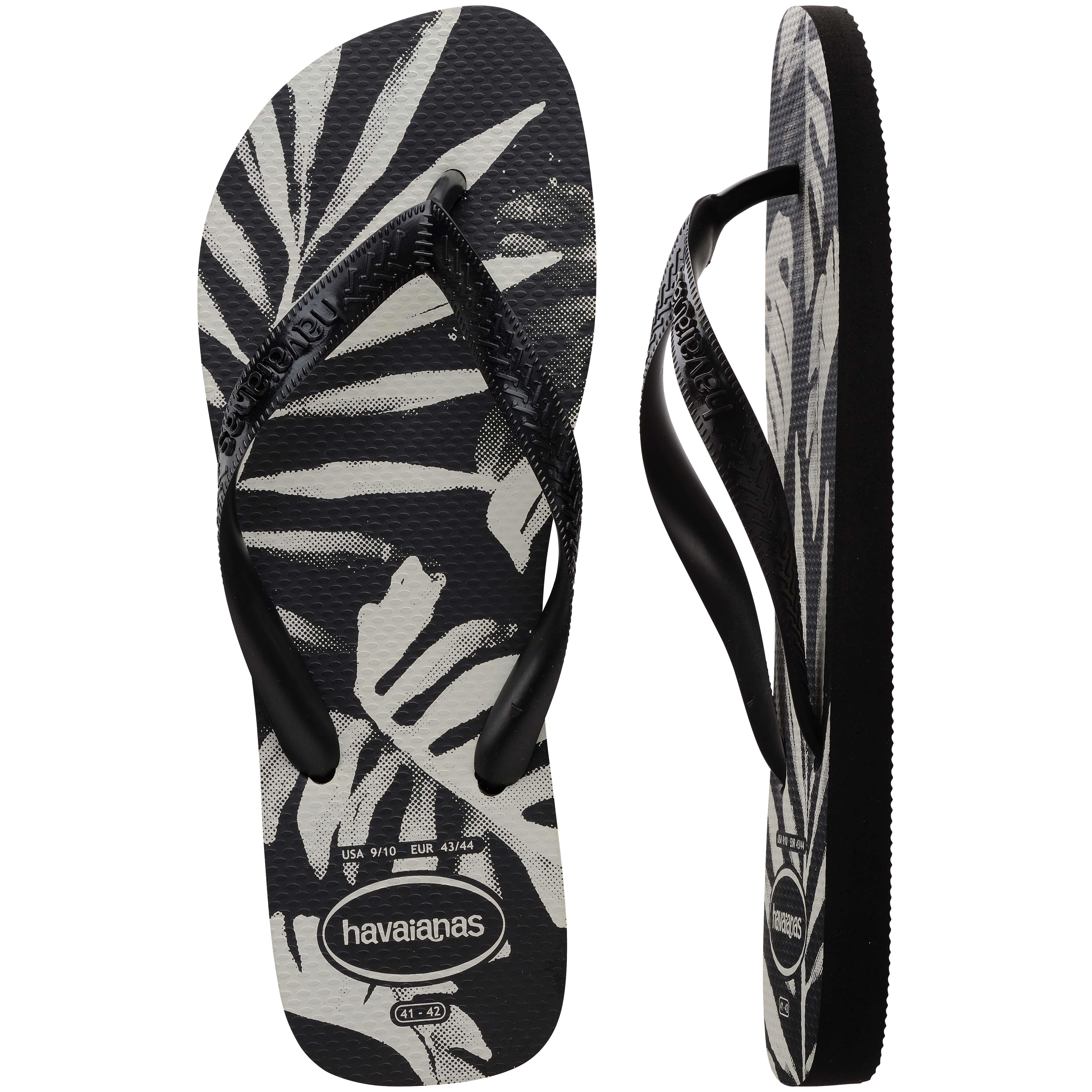 Havaianas Parmakarası Terlik Aloha Black