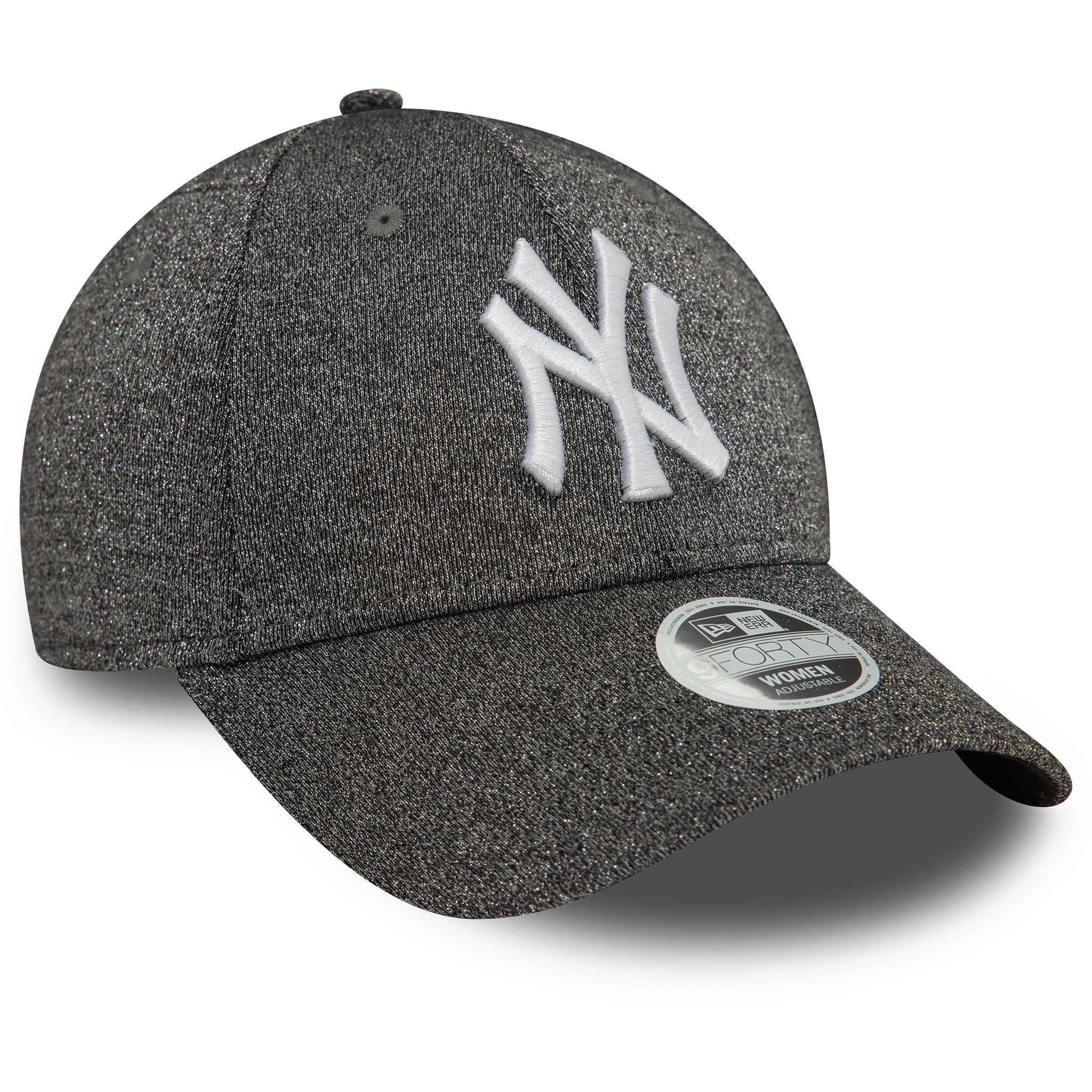 New Era Kadın Şapka 9forty Wmns Glitter New York Yankees Black White