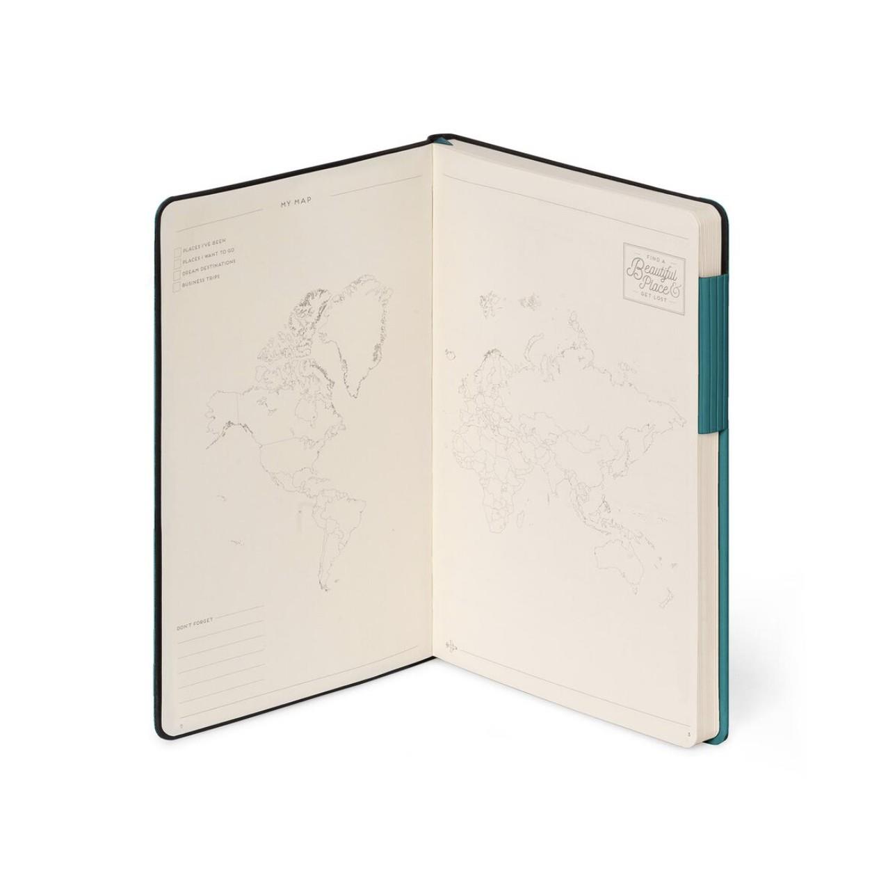 Legami Defter My Notebook Medium Çizgisiz Yeşil