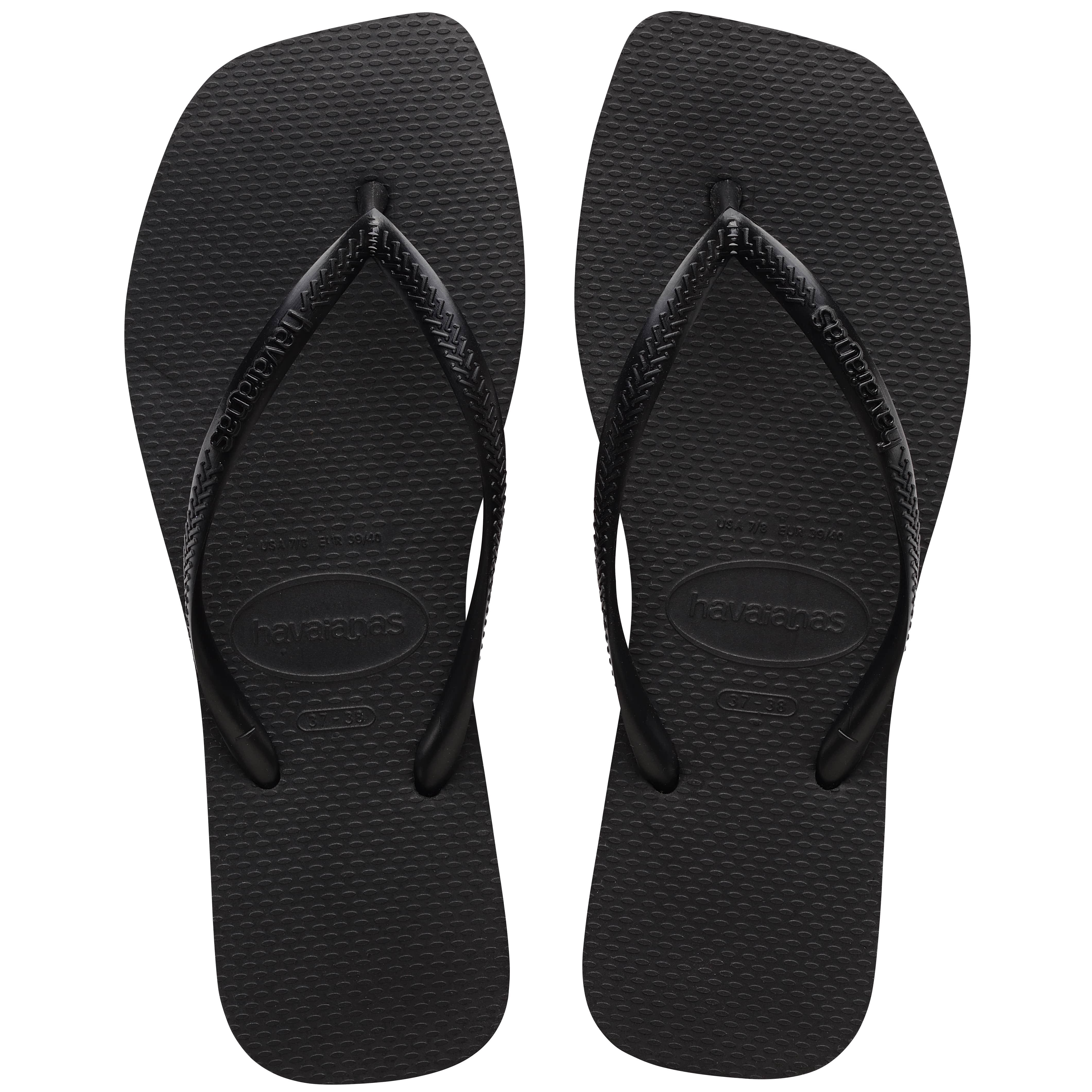 Havaianas Terlik Slim Square Preto Black