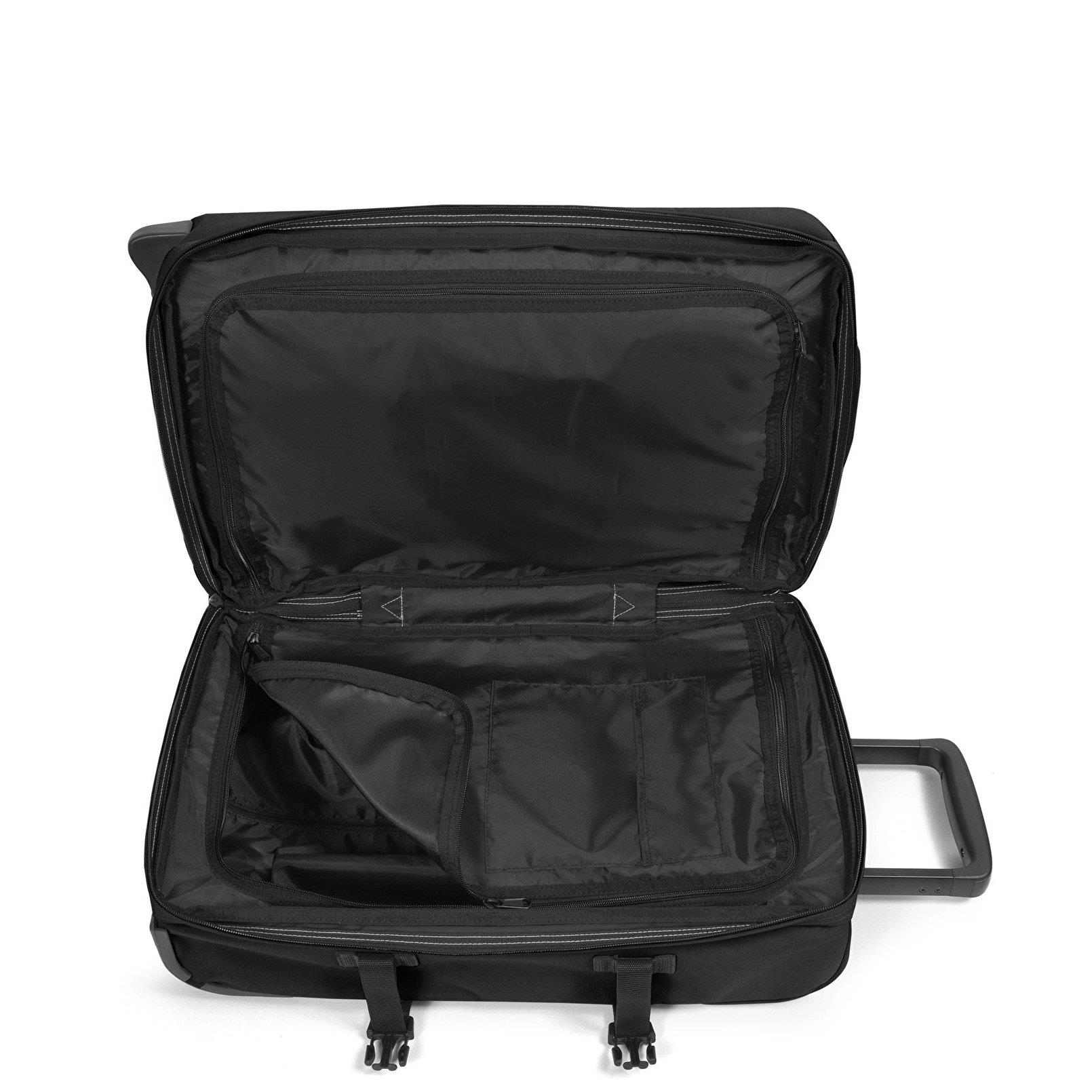 Eastpak Bavul, Valiz Tranverz S Black 2 Tekerlekli