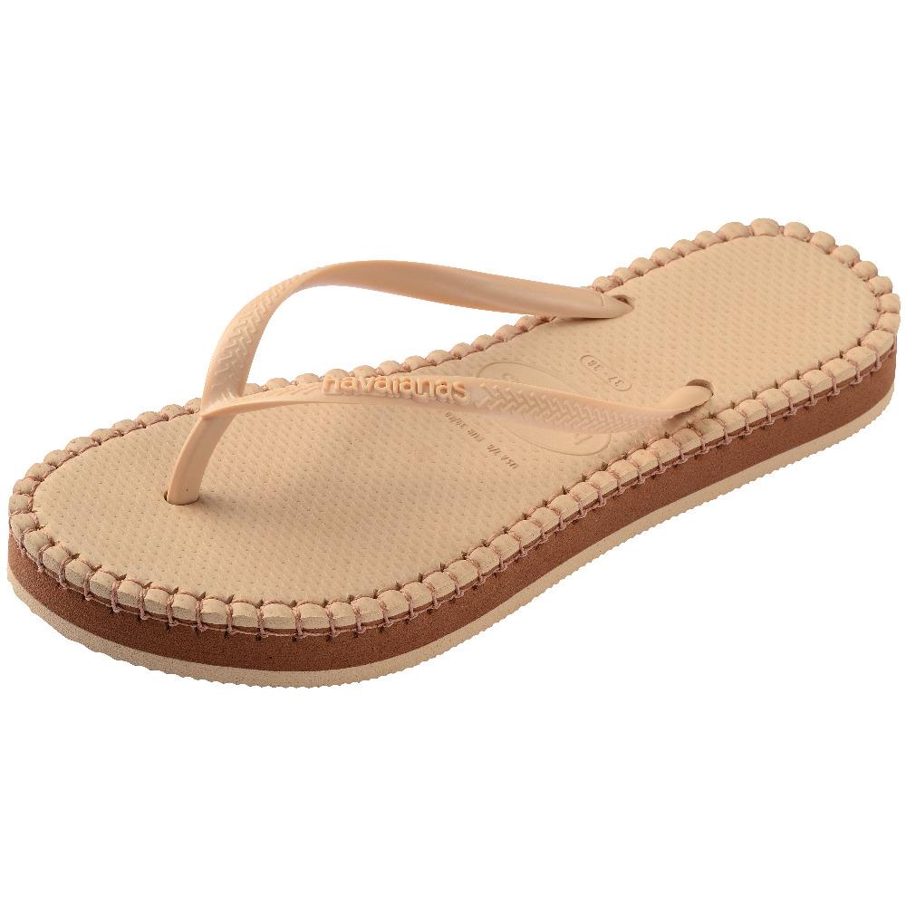 Havaianas Parmakarası Terlik Slim Flatform Loop Golden