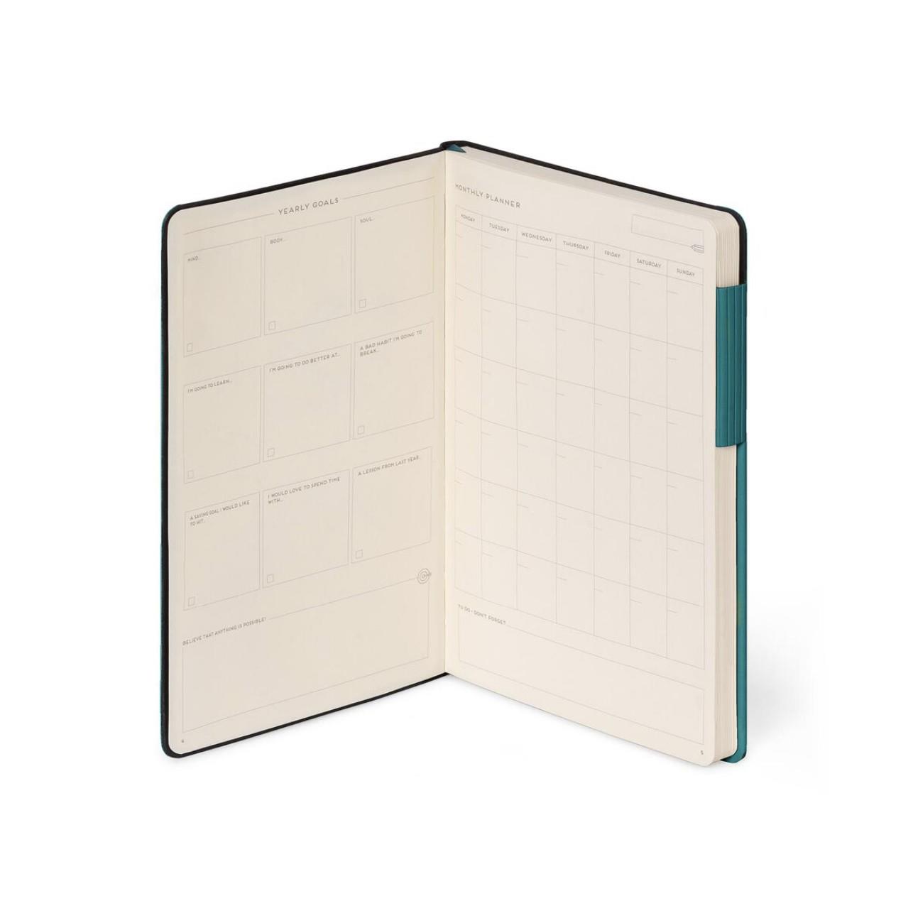 Legami Defter My Notebook Medium Çizgisiz Yeşil