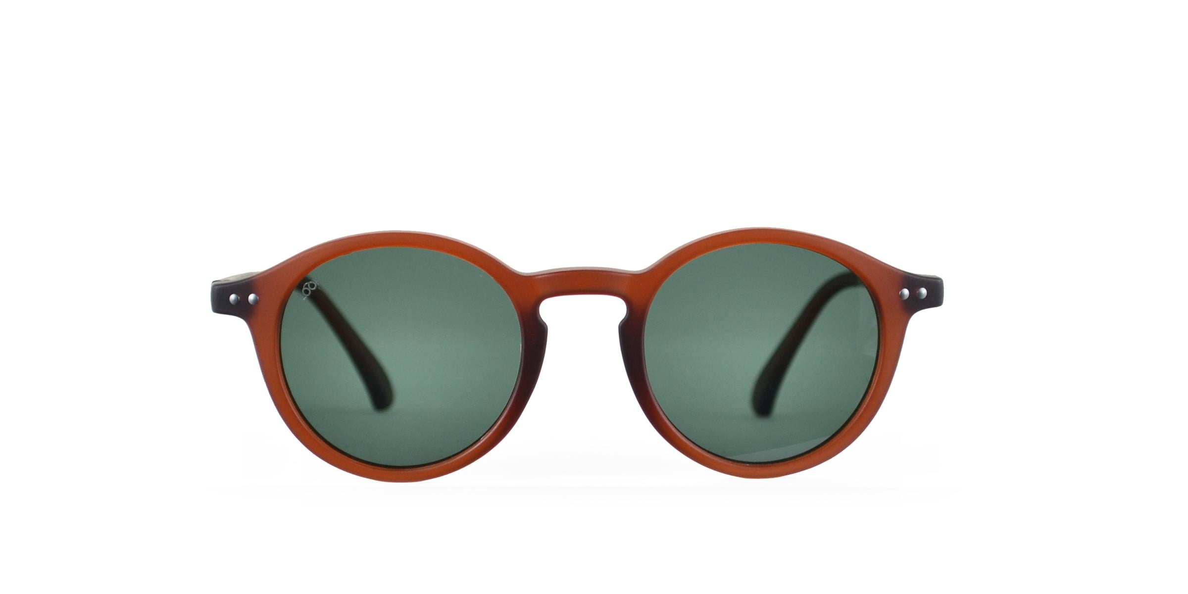 Looklight Çocuk Güneş Gözlüğü Fox Matte Jelly Brown 5-10 Yaş (LL445)