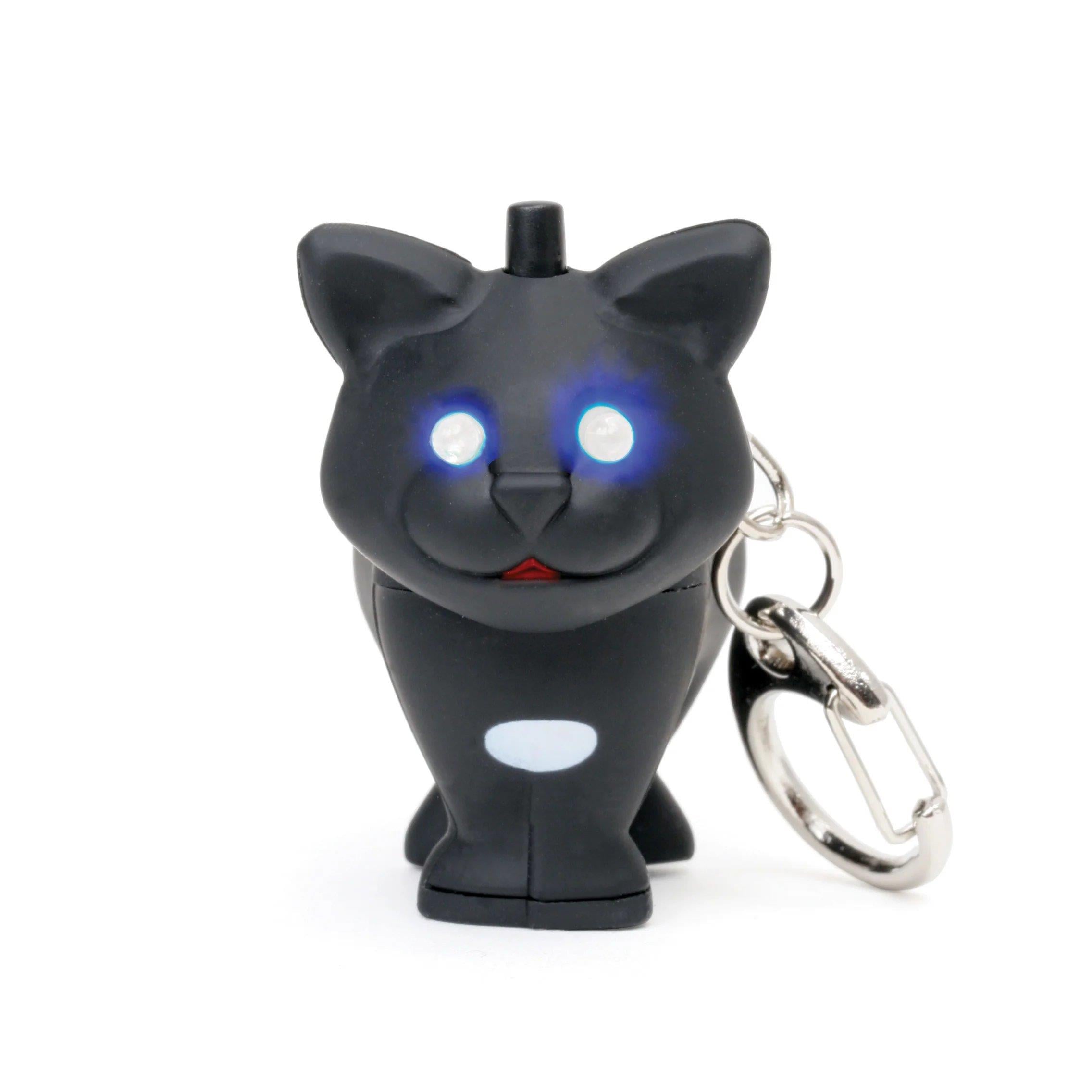 Kikkerland Cat LED & Sound Keychain Kedi Ledli ve Sesli Anahtarlık