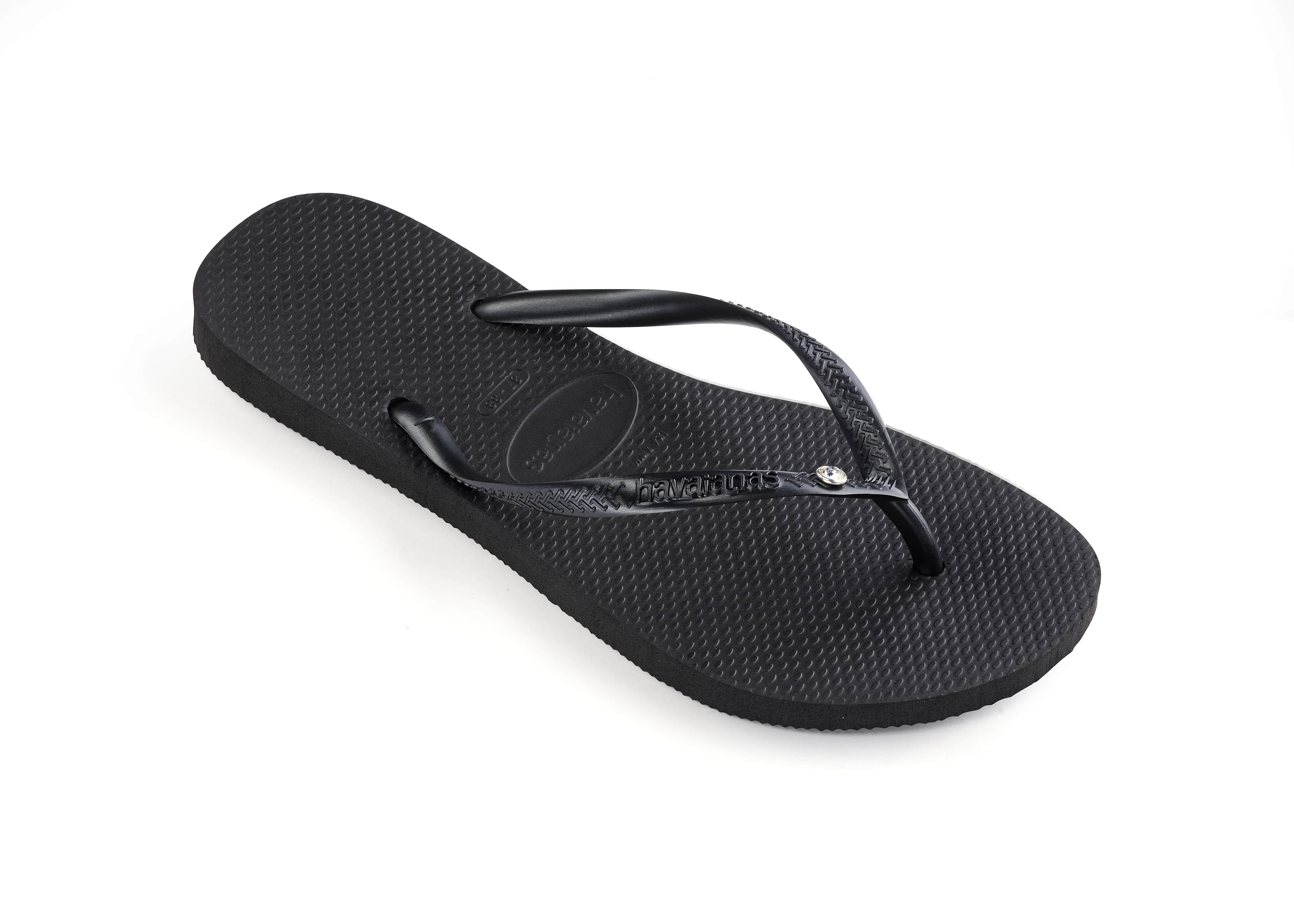 Havaianas Terlik Slim Crystal SW II Black