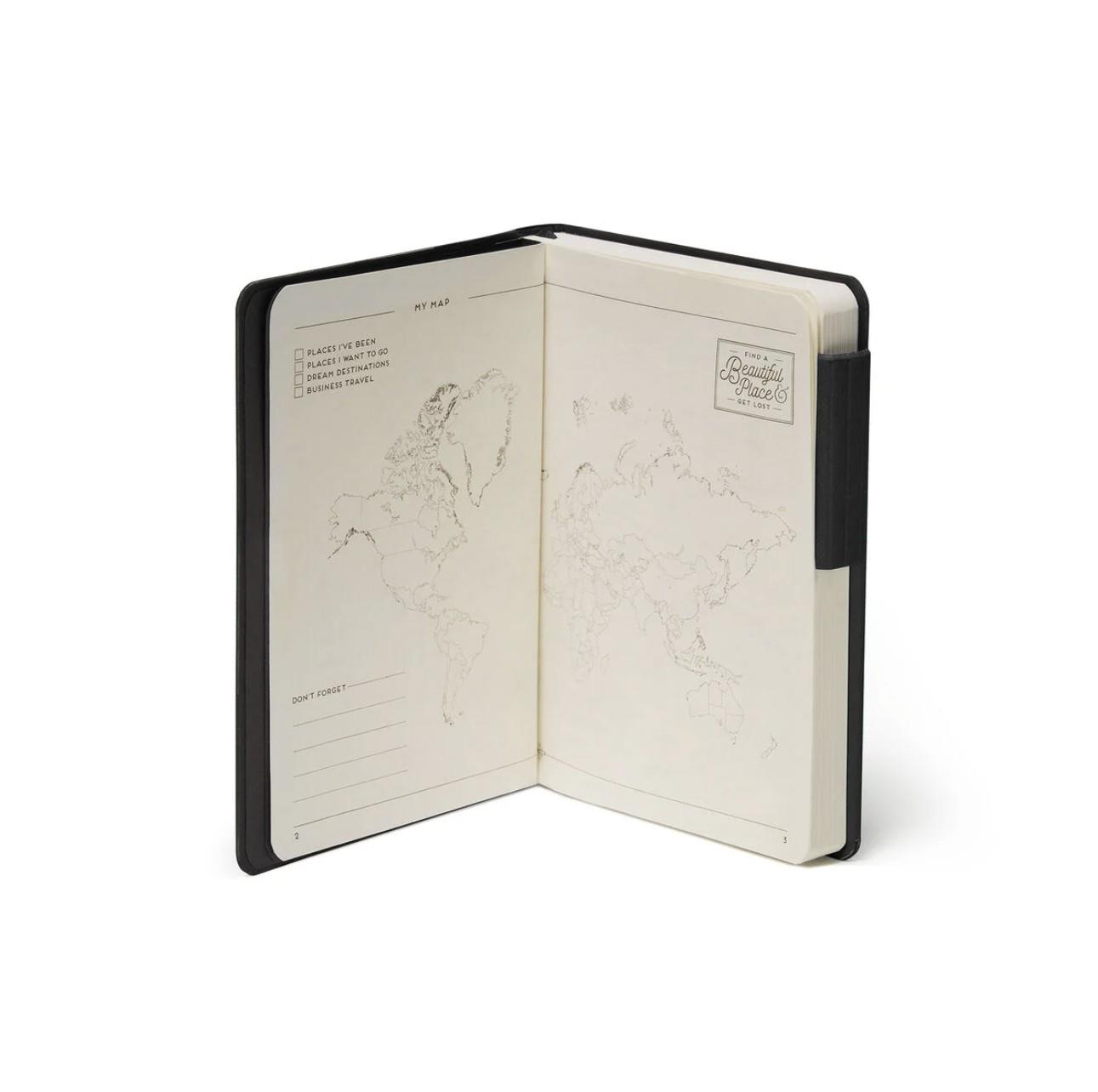 Legami Defter My Notebook Small Çizgisiz Siyah