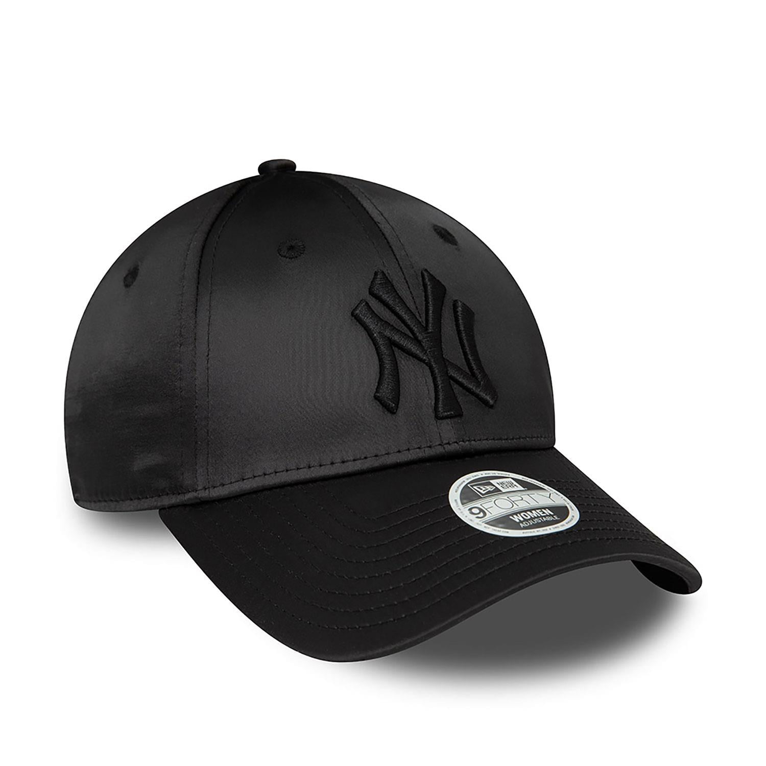 New Era Kadın Şapka New York Yankees Saten Siyah