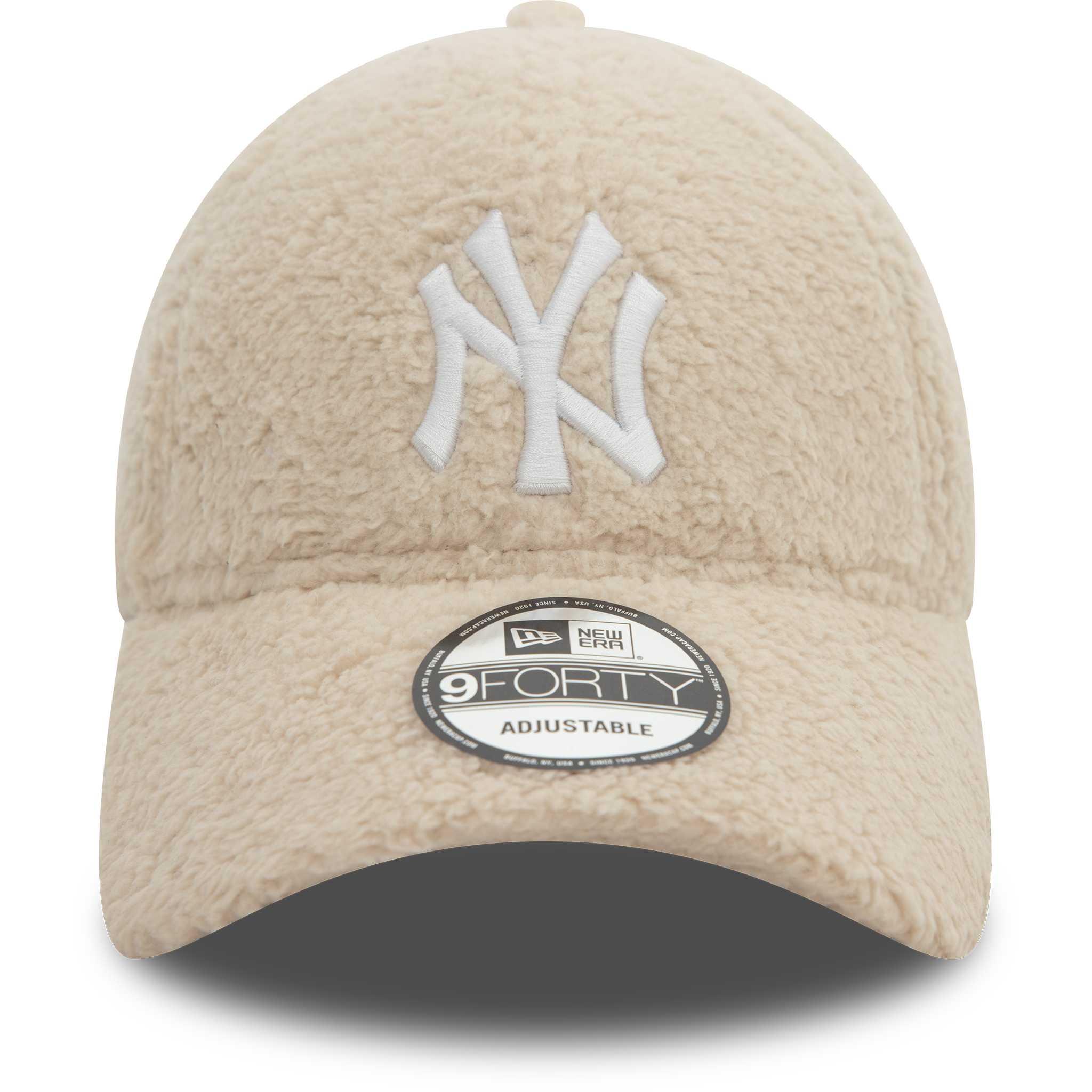 New Era Uniseks Şapka 9Forty Teddy New York Yankees Stone White