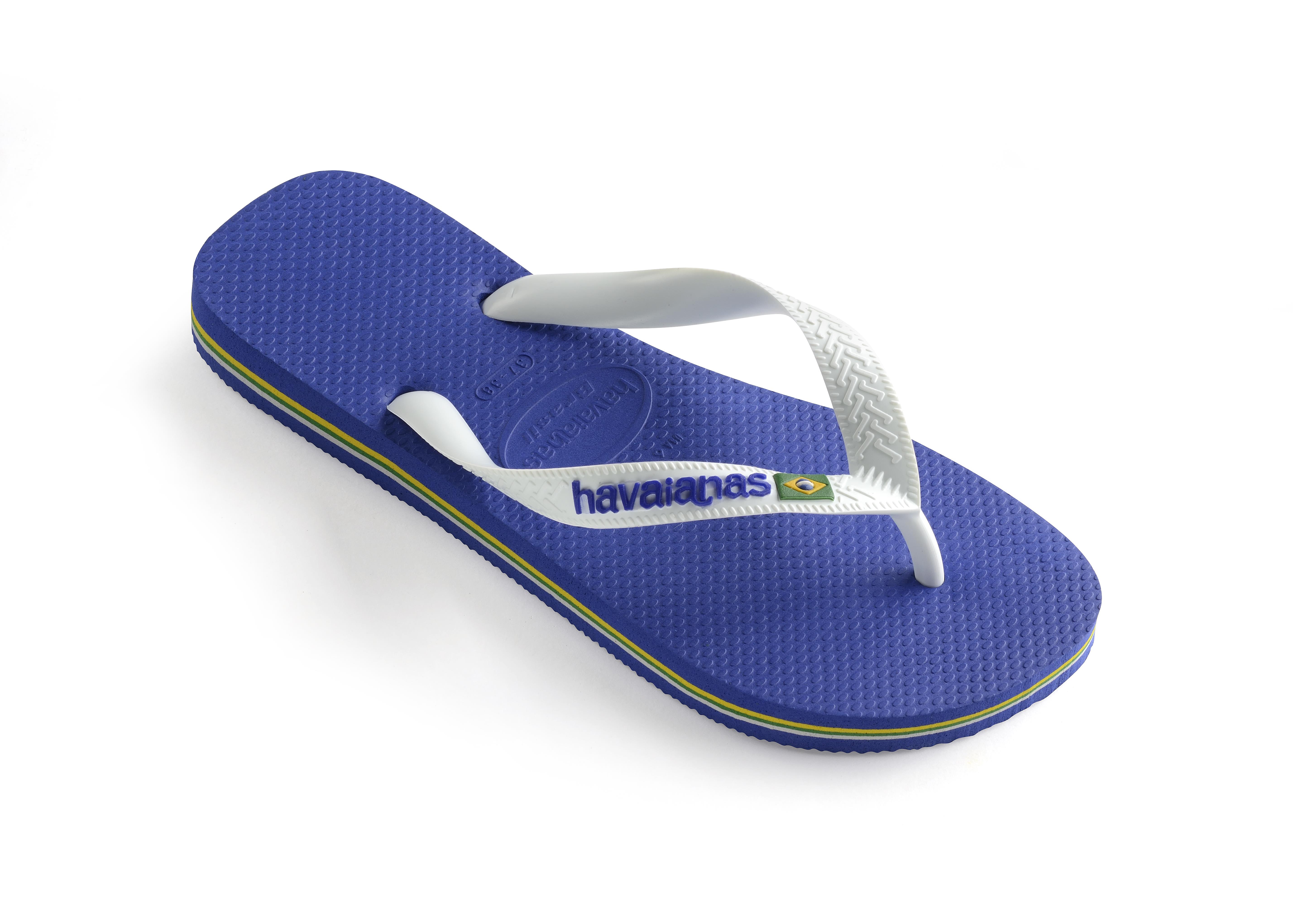 Havaianas Çocuk Parmakarası Terlik Brasil Logo Marine Blue