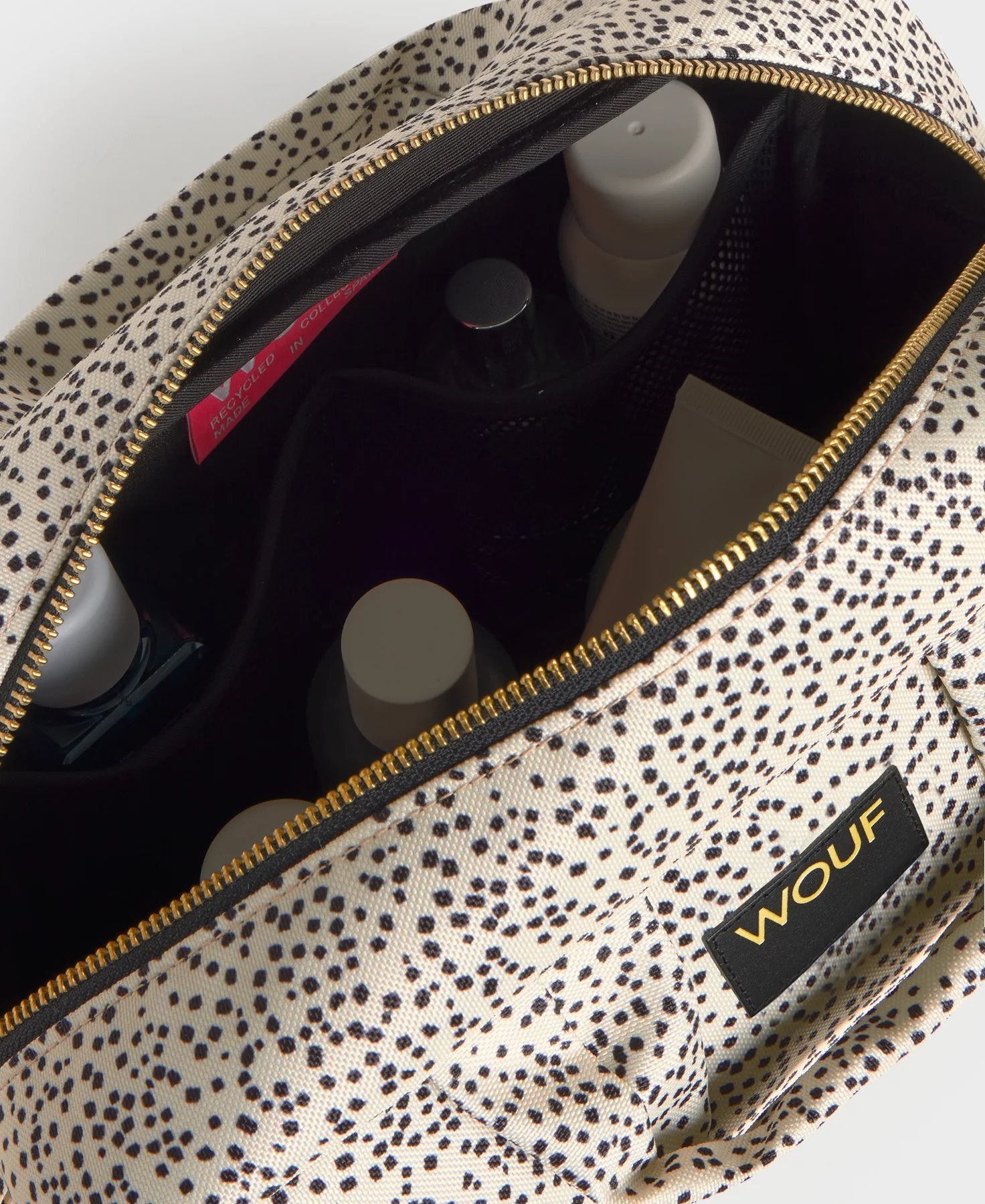 Wouf Makyaj Çantası Large Toiletry Bag Panna