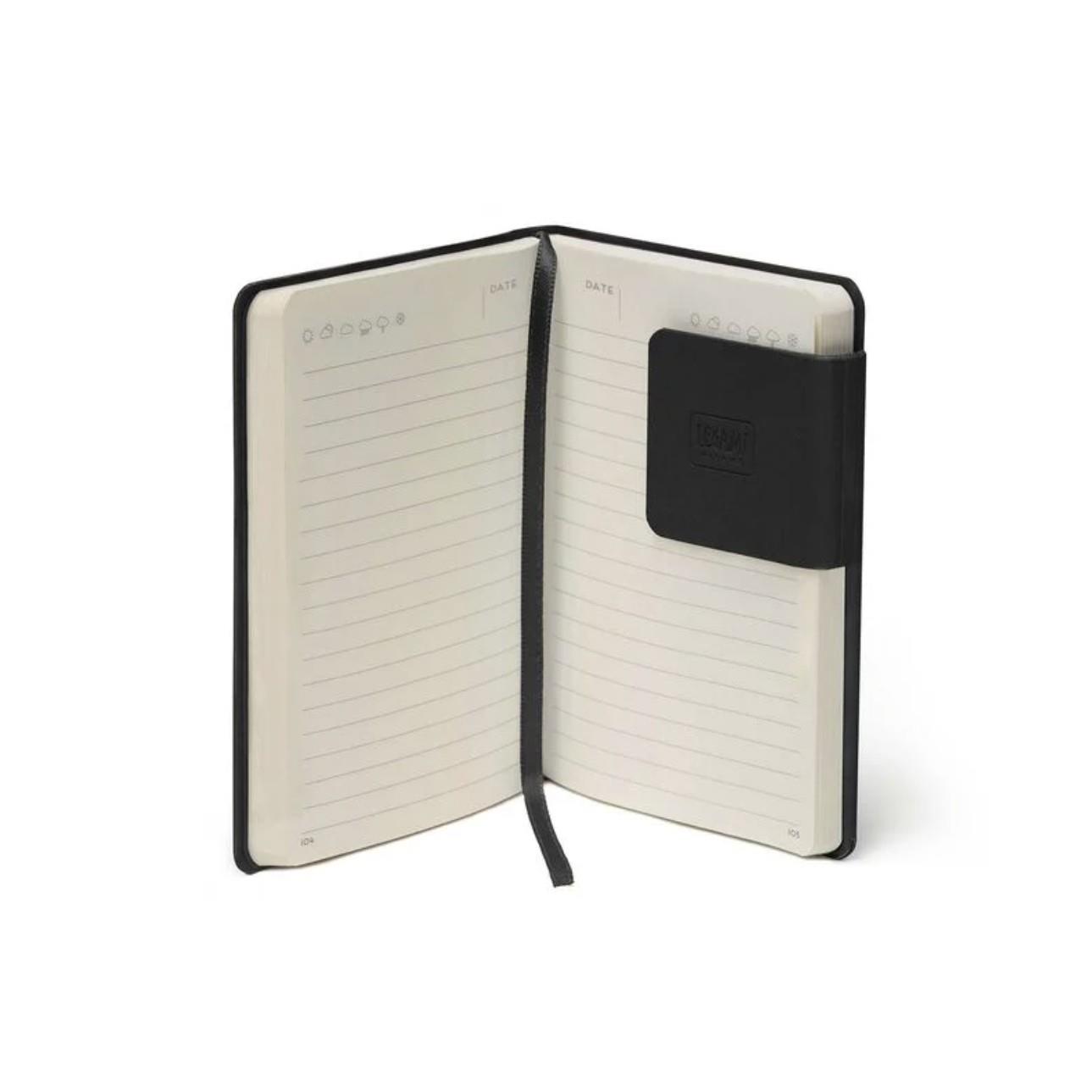 Legami Defter My Notebook Small Çizgili Siyah