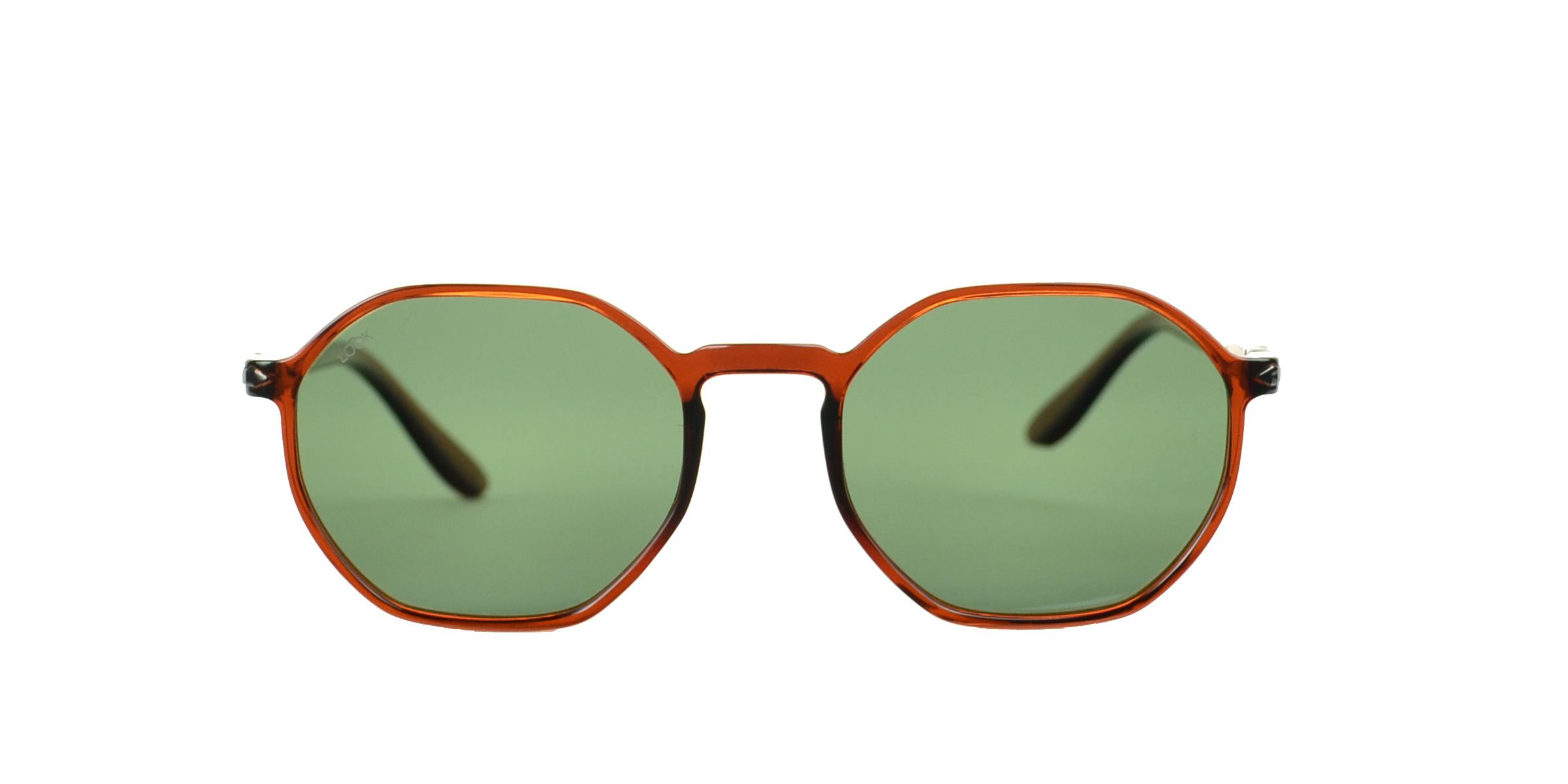 Looklight Güneş Gözlüğü Santorini Jelly Brown Green (LL182)