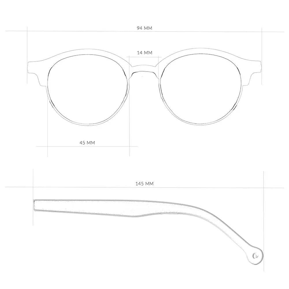 Parafina Güneş Gözlüğü Hybrid Metal Viento Tortoise Green