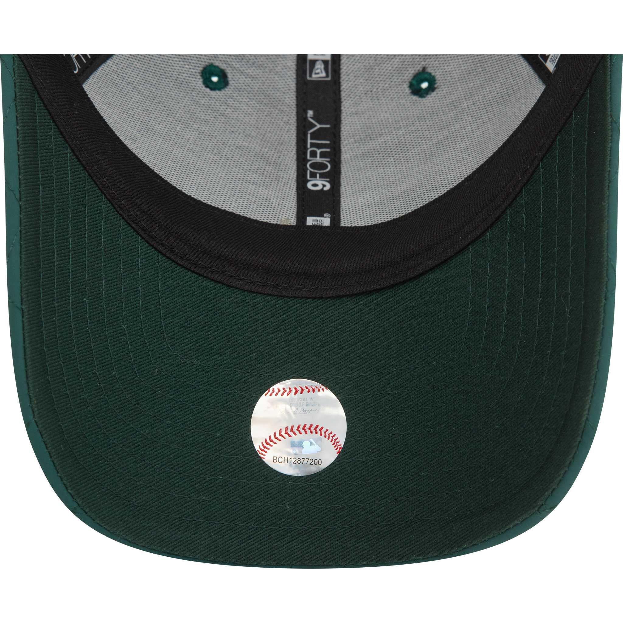 New Era Uniseks Şapka Quilted 9forty New York Yankees Dark Green 