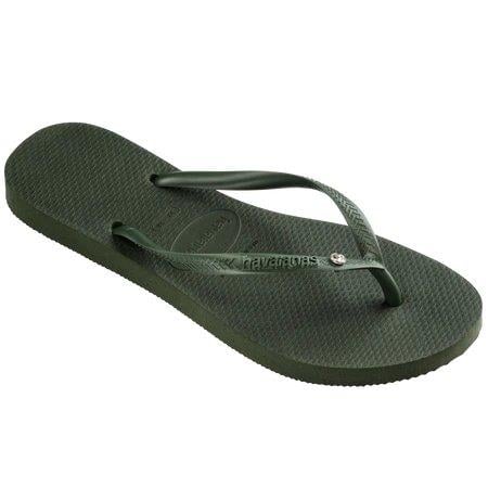 Havaianas Terlik Slim Crystal SW II Olive Green