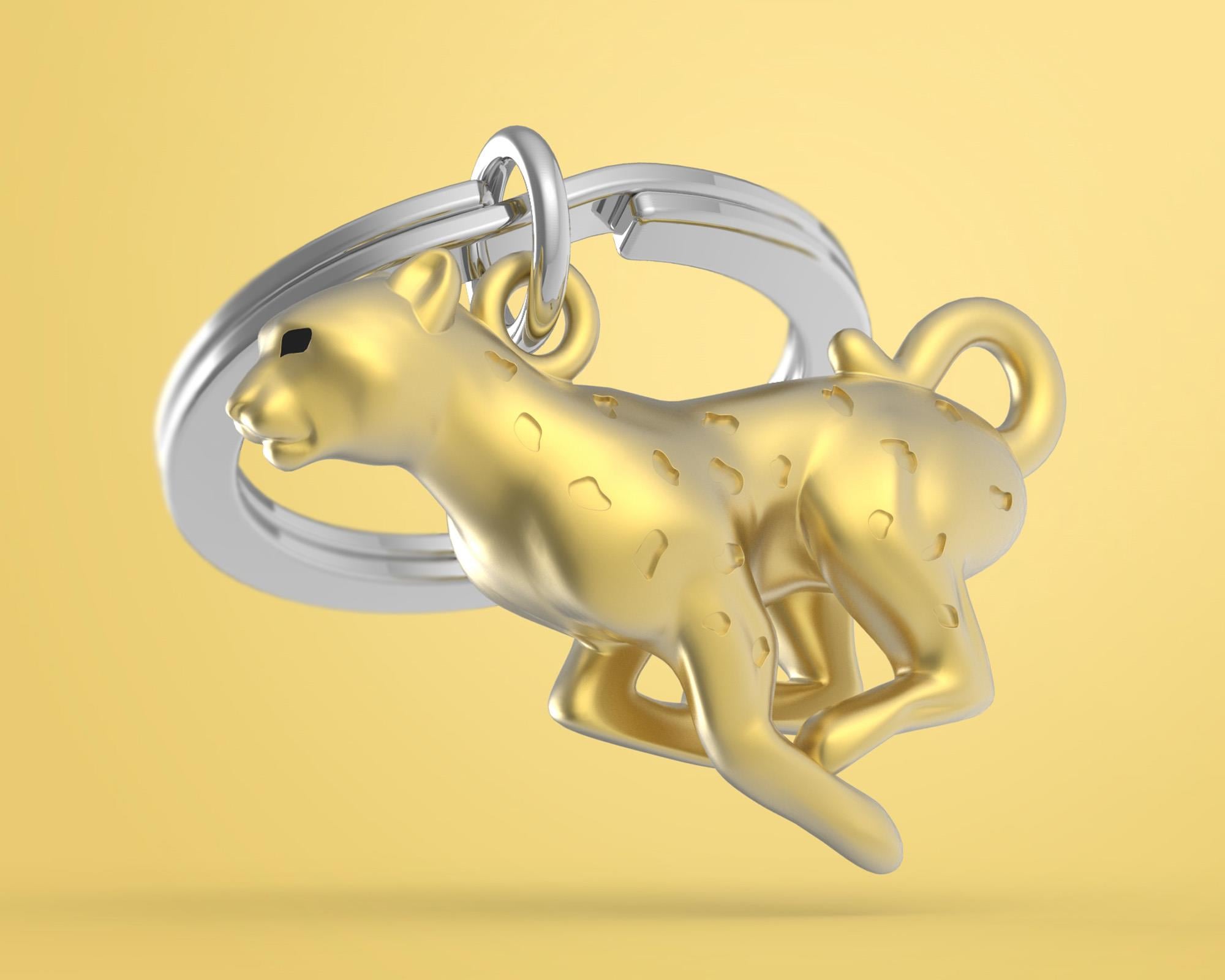 Metalmorphose Anahtarlık Leopar