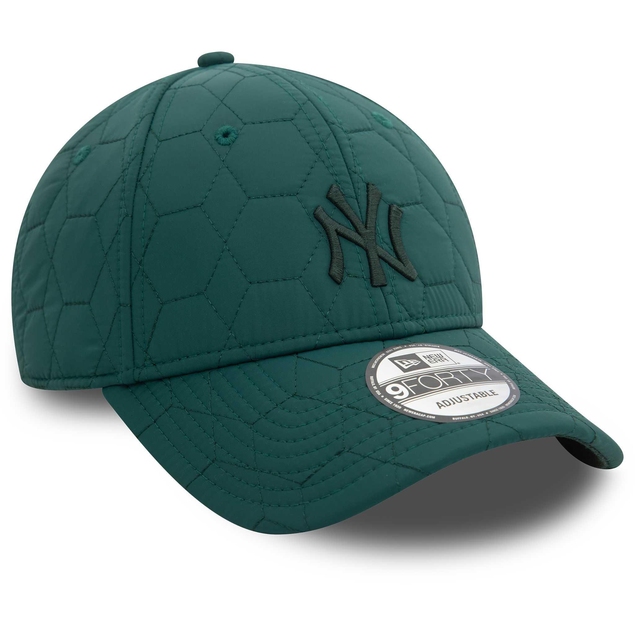 New Era Uniseks Şapka Quilted 9forty New York Yankees Dark Green 