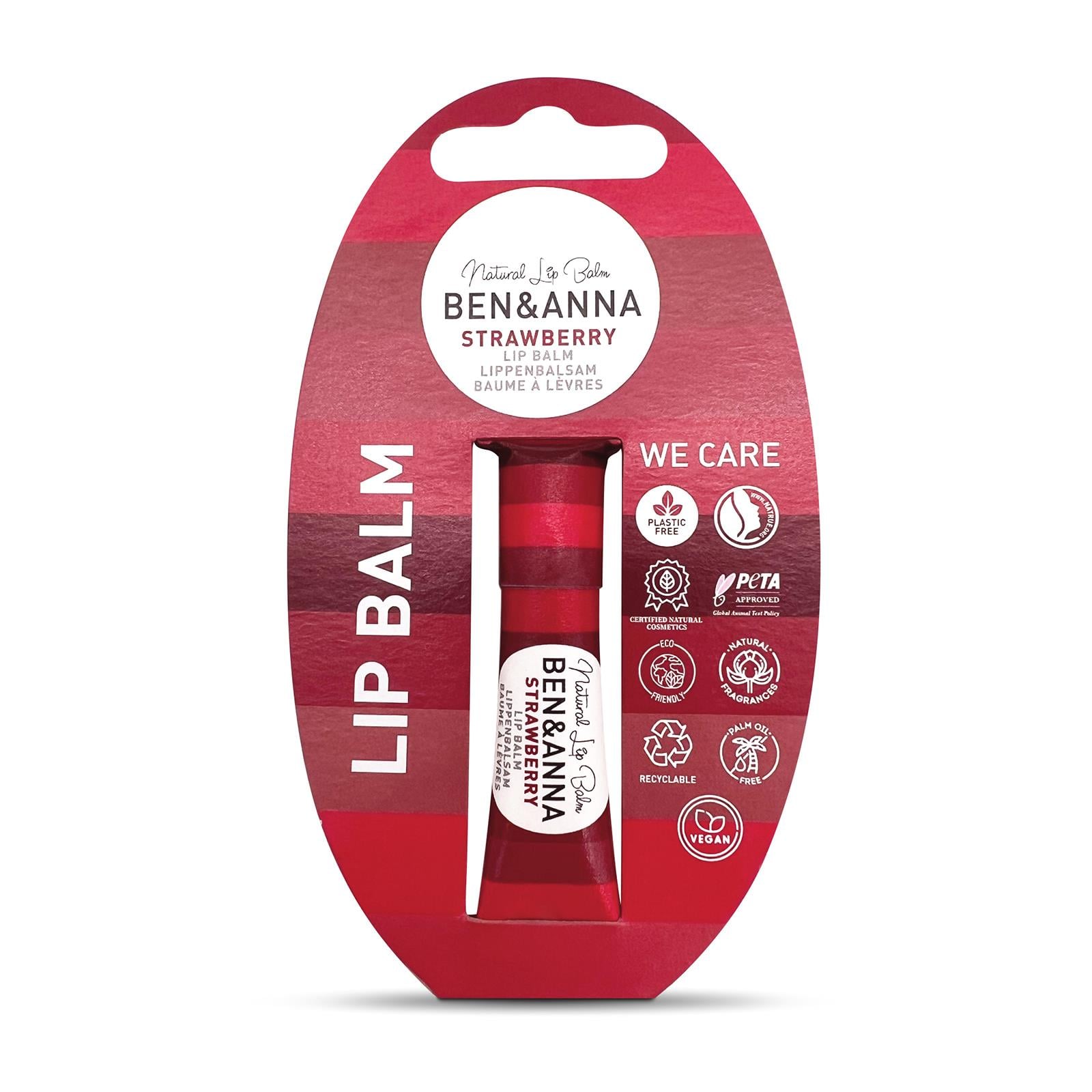 Ben&Anna Lip Balm Strawberry 6 gr.