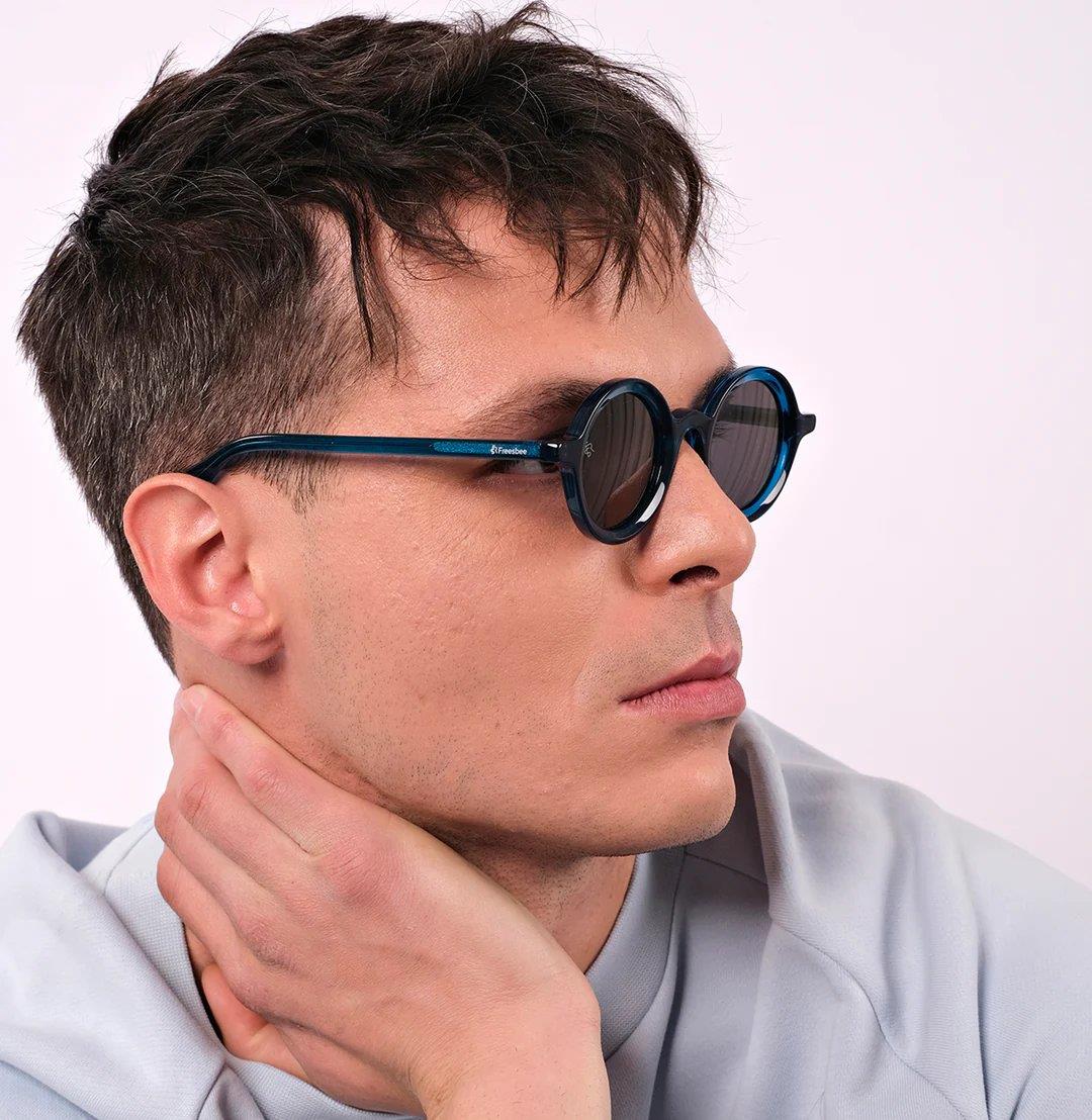 Freesbee Güneş Gözlüğü Coachella Blue