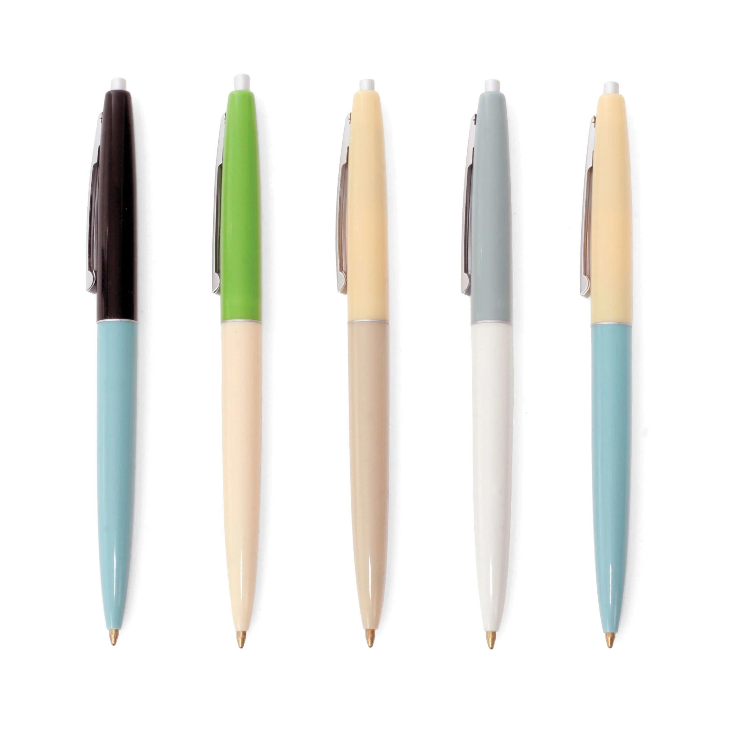 Kikkerland Retro Pens-Retro Kalem Seti