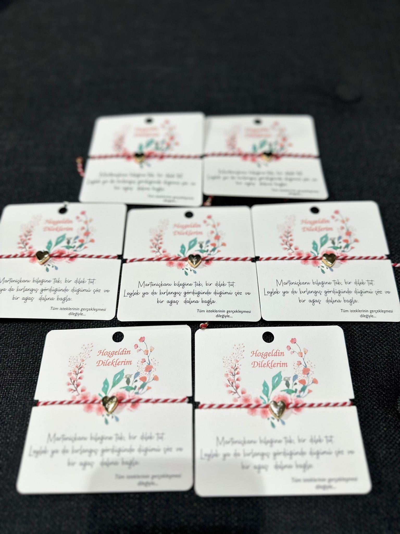 Marteniçka Kalpli İp Bileklik_MKBLK100