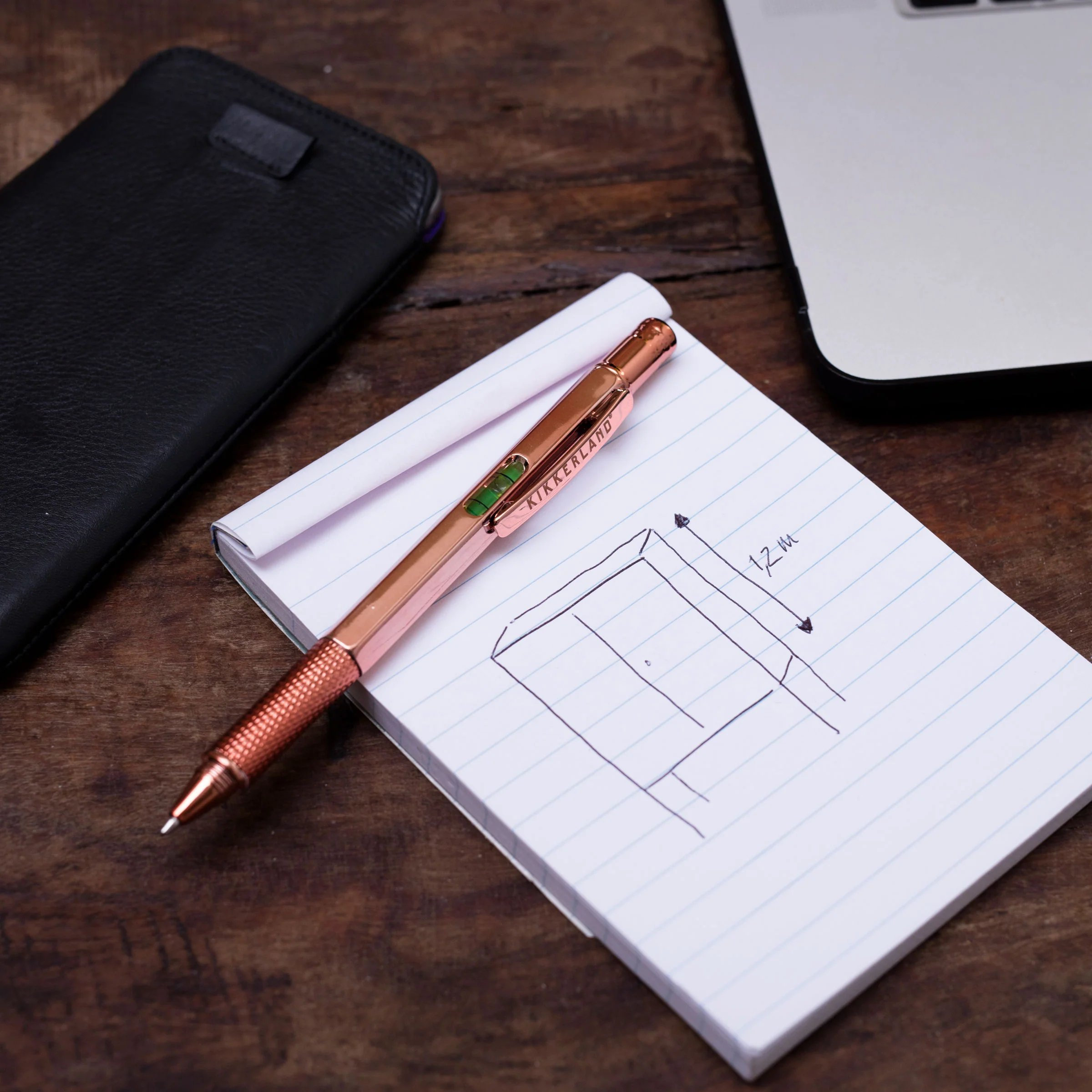 Kıkkerland Copper 3-in-1 Pen Tool-Çok İşlevli Kalem Bakır