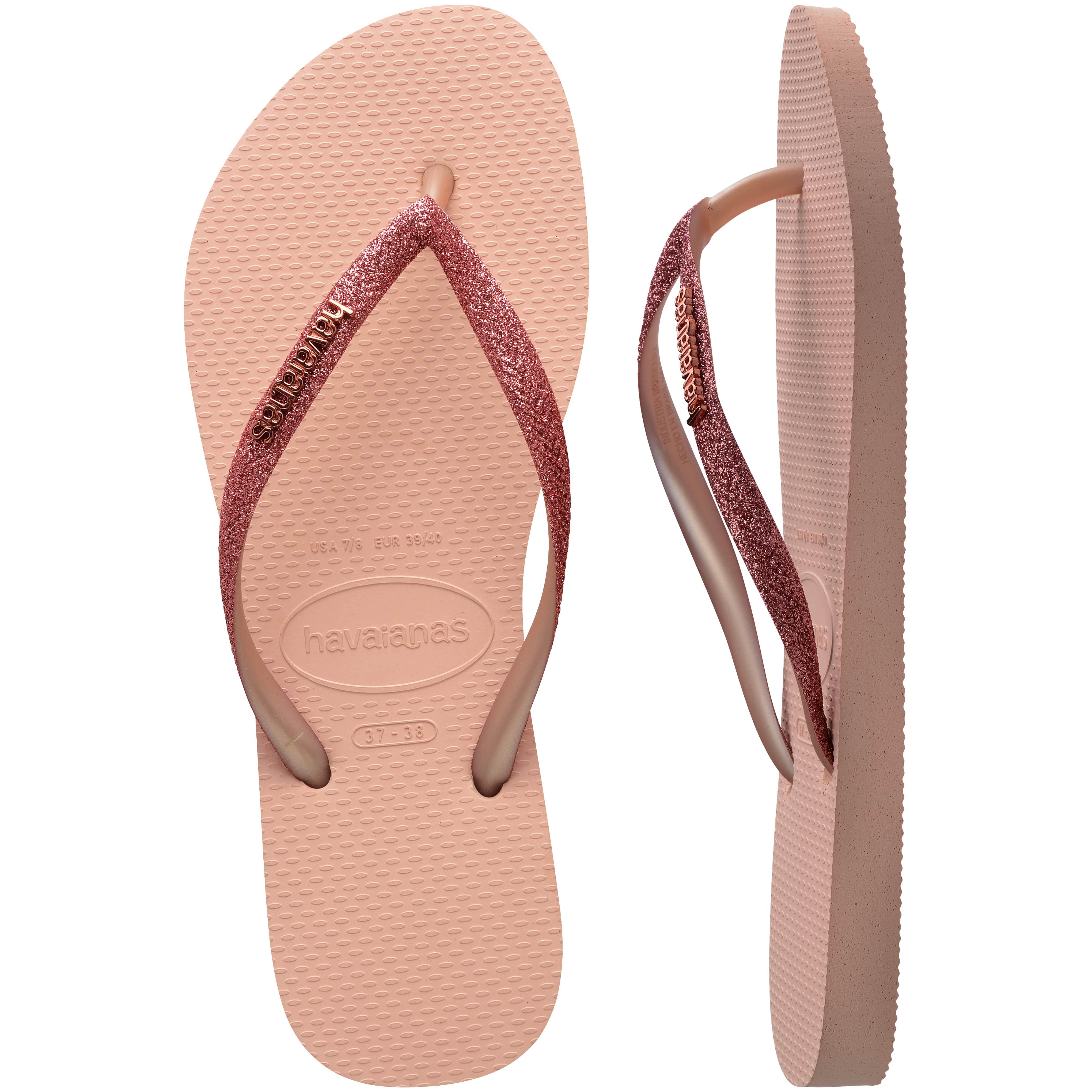 Havaianas Parmakarası Terlik Slim Glitter 2 Pink