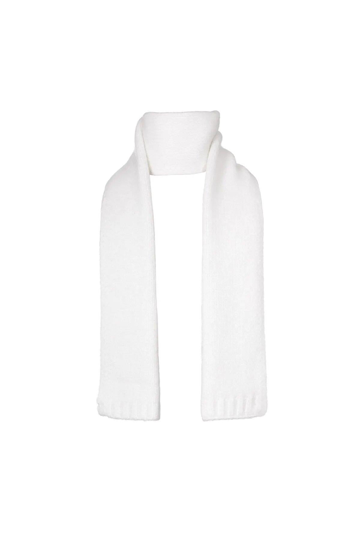 Unisex Atkı Confi Scarf Ecru_FO4589EC