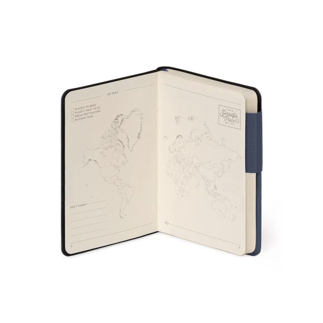 Legami Defter My Notebook Small Çizgili Lacivert