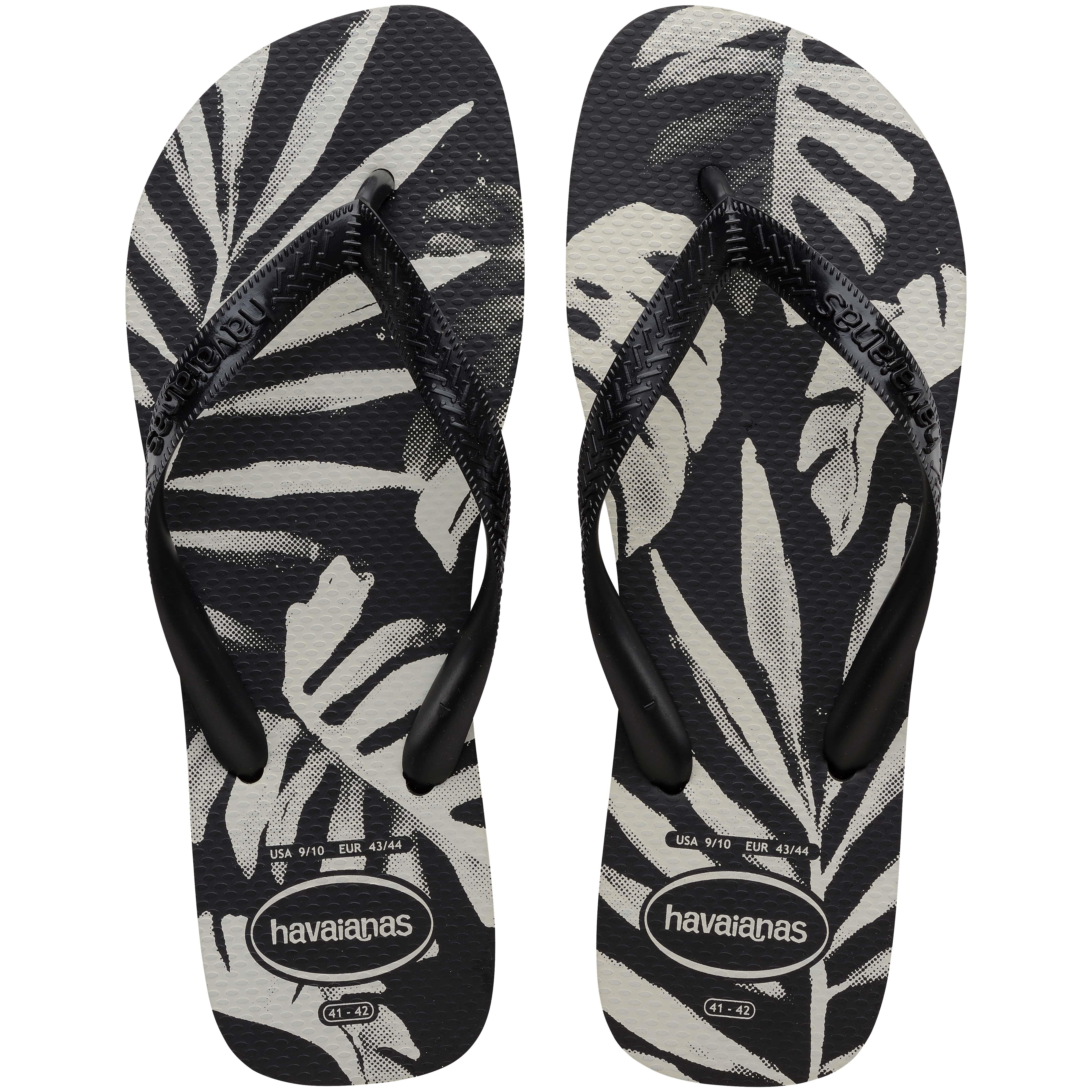 Havaianas Parmakarası Terlik Aloha Black