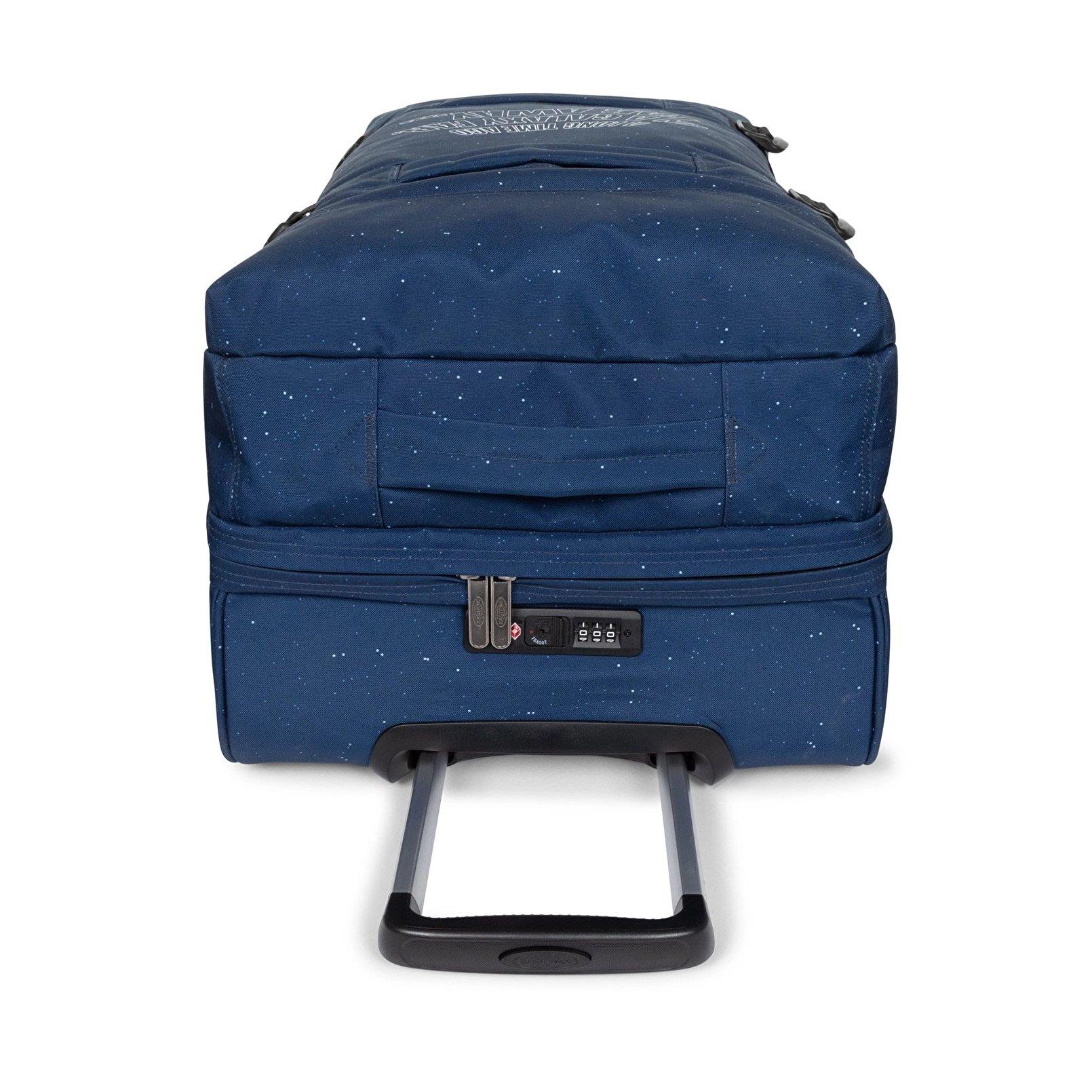 Eastpak 2 Tekerlekli Bavul, Valiz TRANSITR M SW STARS NAVY 