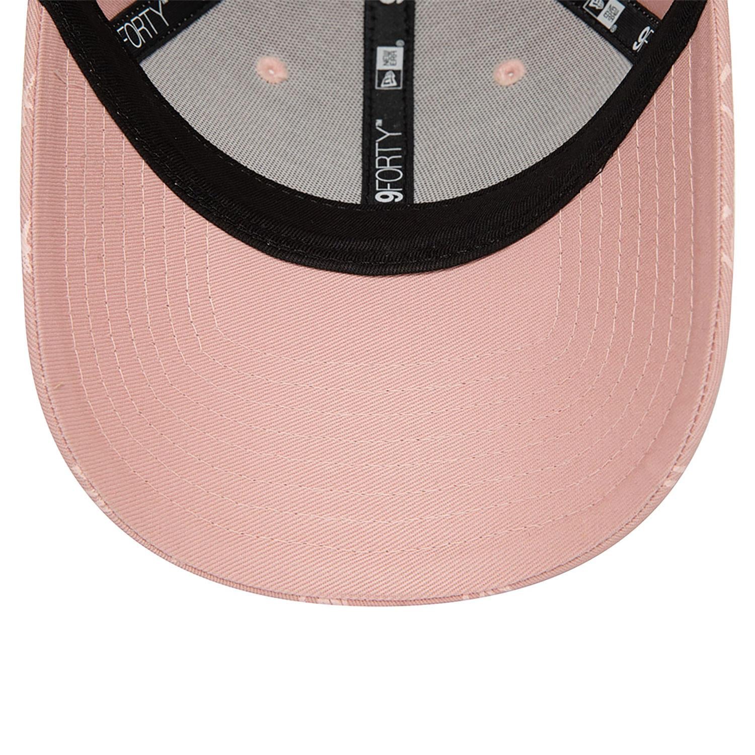 New Era Kadın Şapka New York Yankees Monogram Pink