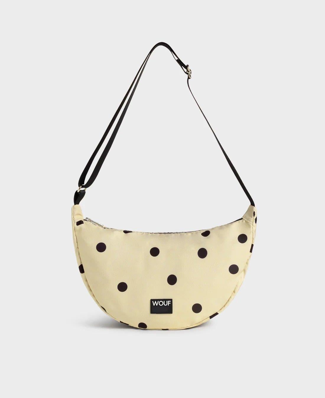 Wouf Omuz Çantası Half Moon Crossbody Bag Deauville