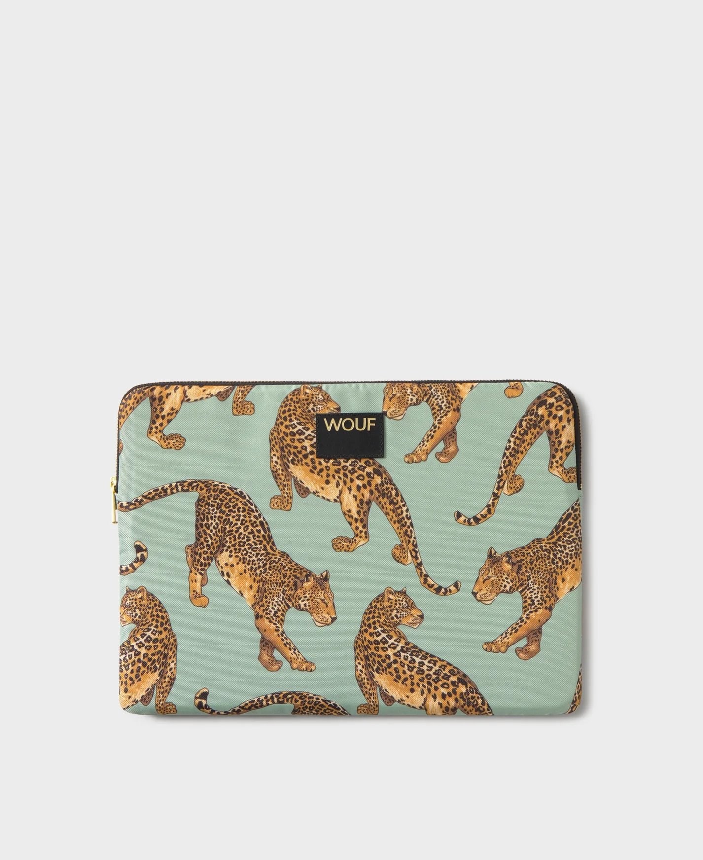 Wouf Laptop Kılıfı Daily Collection Emerald Leopard 13