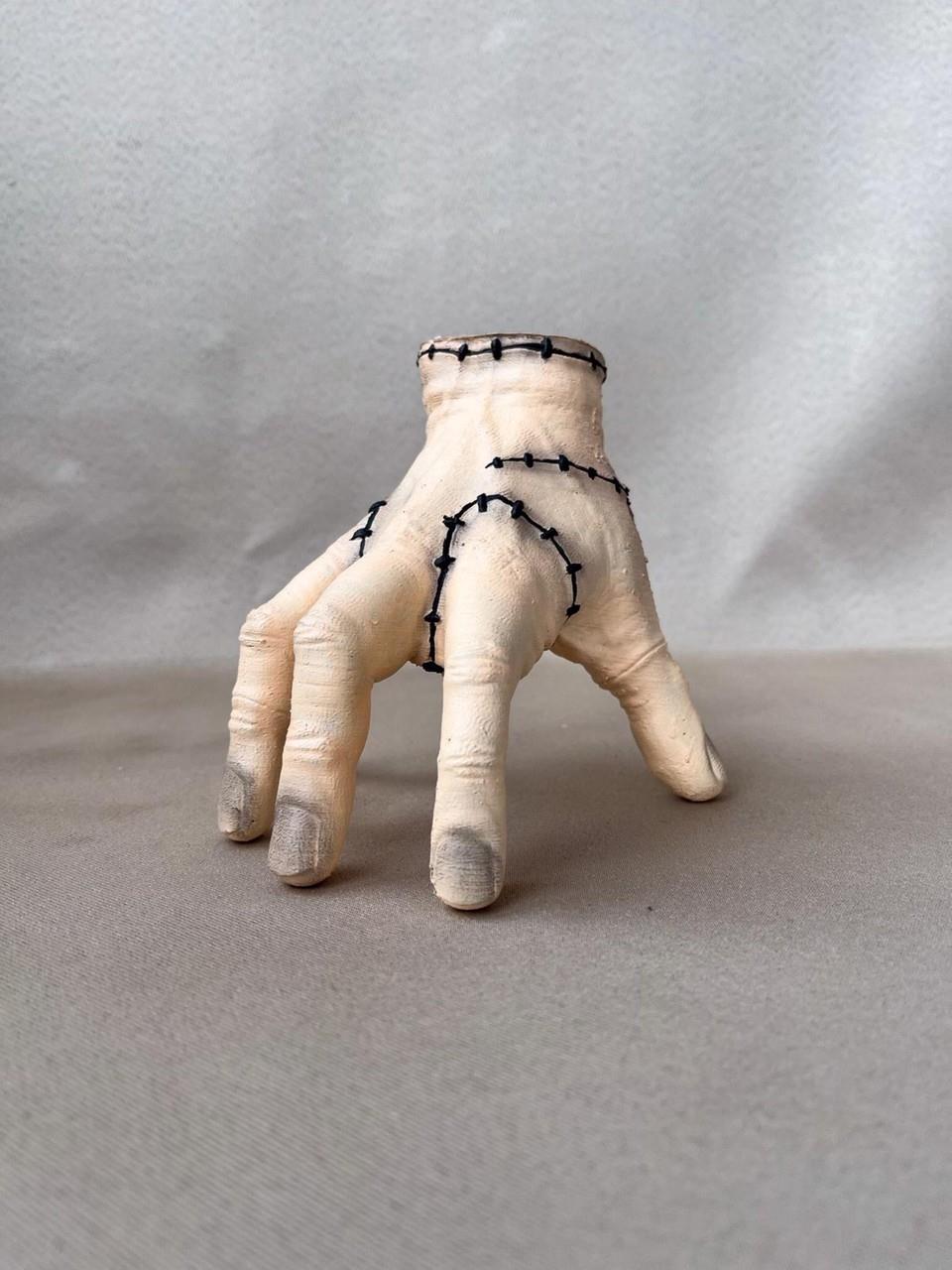 3D Wednesday Thing Şey El Figürü