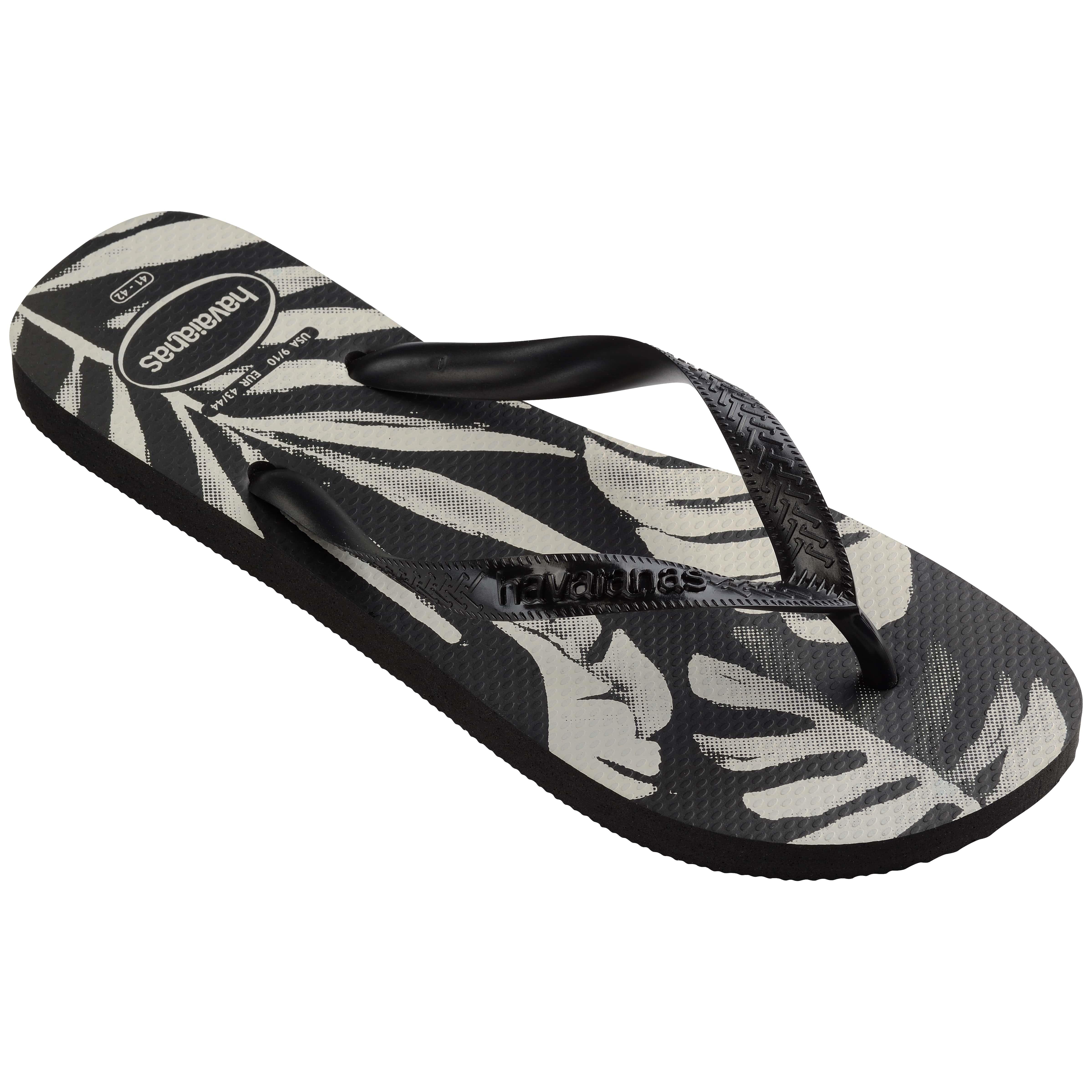 Havaianas Parmakarası Terlik Aloha Black