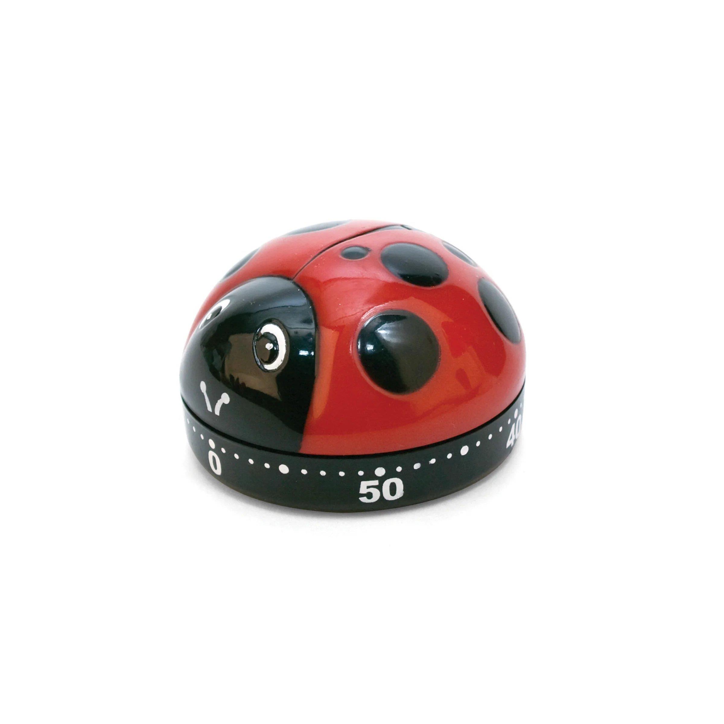 Kikkerland Ladybug Kitchen Timer-Mutfak Zamanlayıcı Uğur Böceği