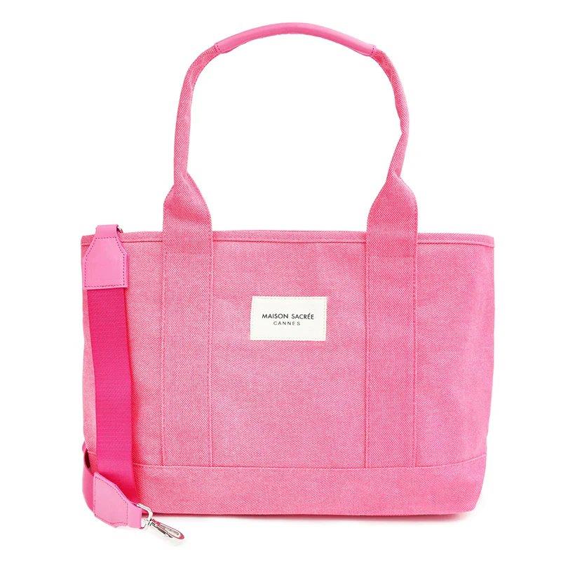 Maison Sacrée Large Omuz Çantası Miramar Pembe