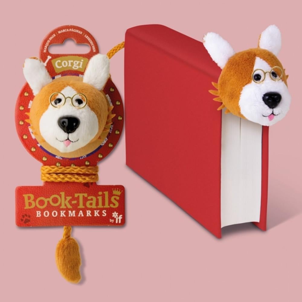 İF Book Tails- Kitap Ayracı Corgi