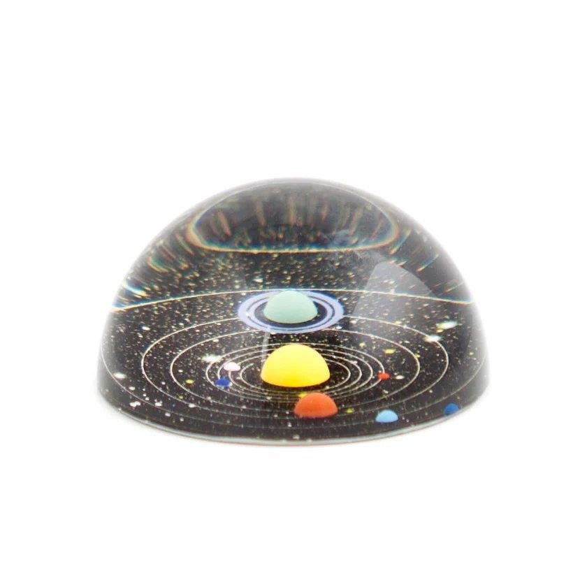 Kikkerland Planetarium Paperweight Kağıt Ağırlığı Güneş Sistemi