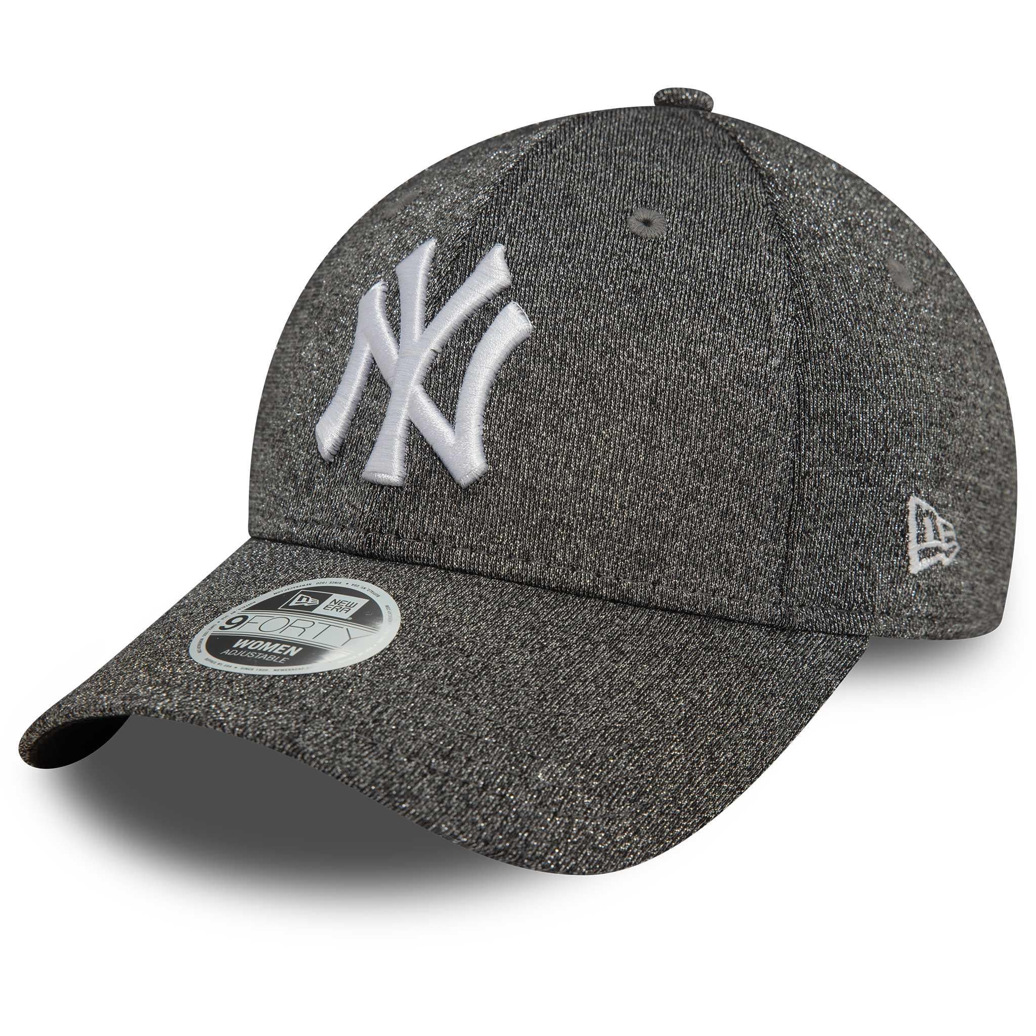 New Era Kadın Şapka 9forty Wmns Glitter New York Yankees Black White