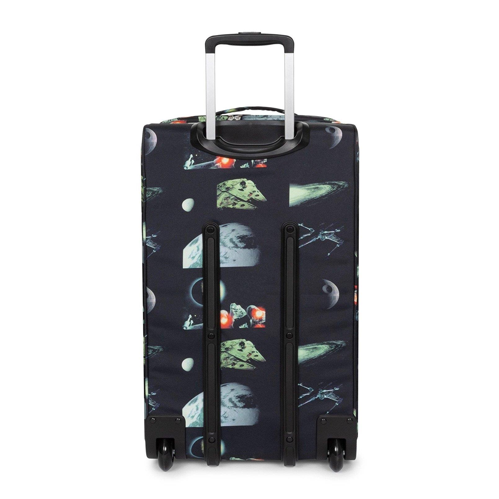 Eastpak 2 Tekerlekli Bavul, Valiz TRANSITR M SW GALAXY BLACK