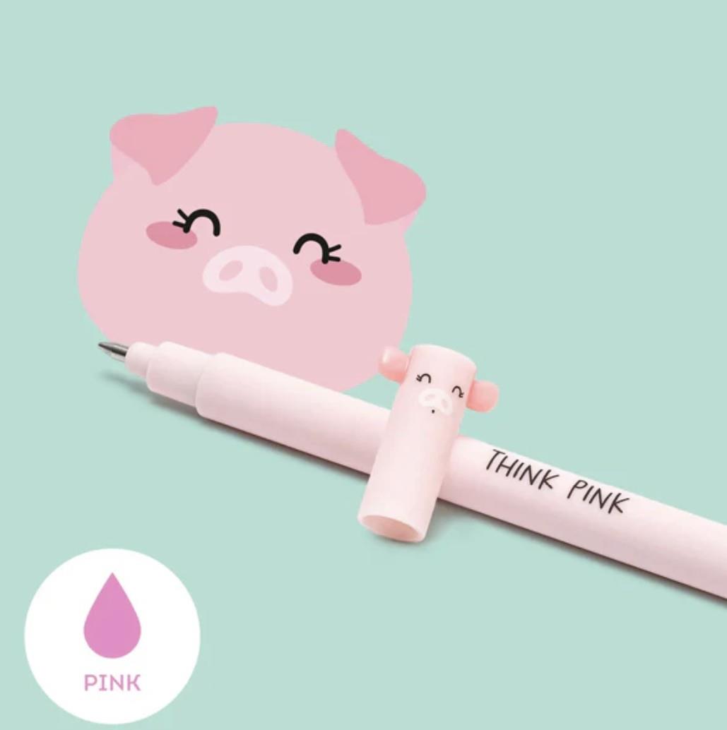 Legami Silinebilir Jel Kalem Piggy Pembe