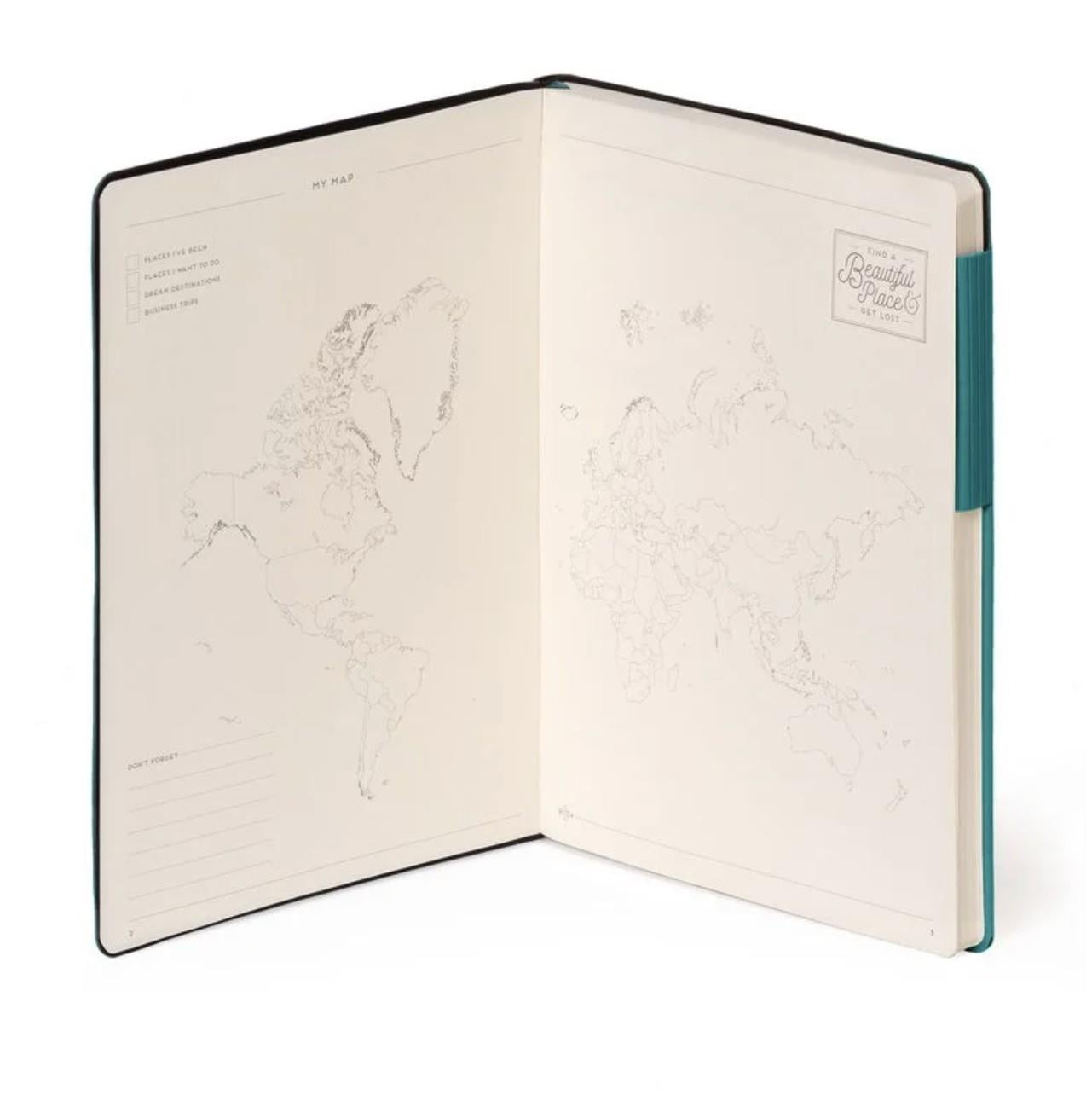 Legami Defter My Notebook Large Çizgisiz Yeşil