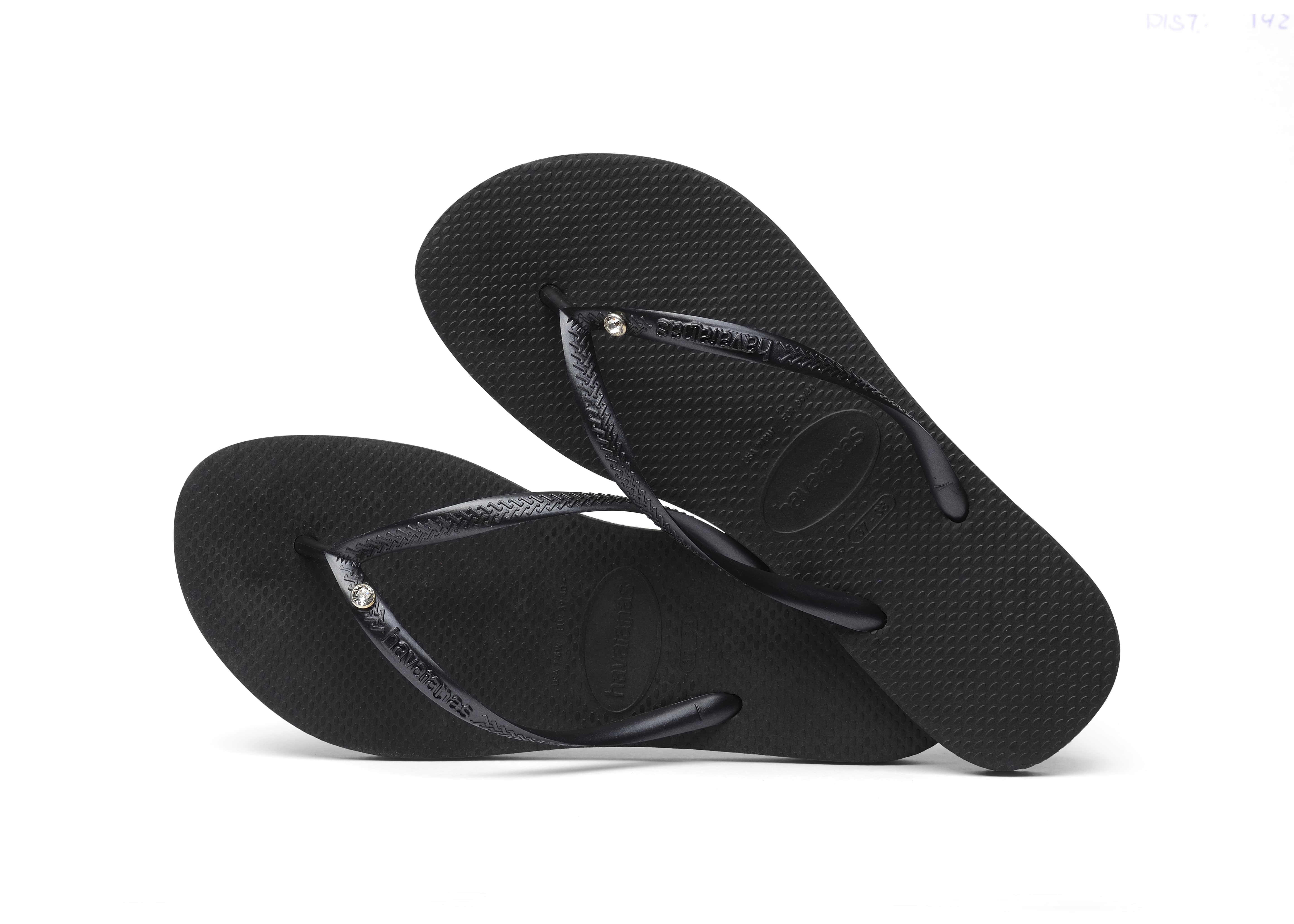 Havaianas Terlik Slim Crystal SW II Black